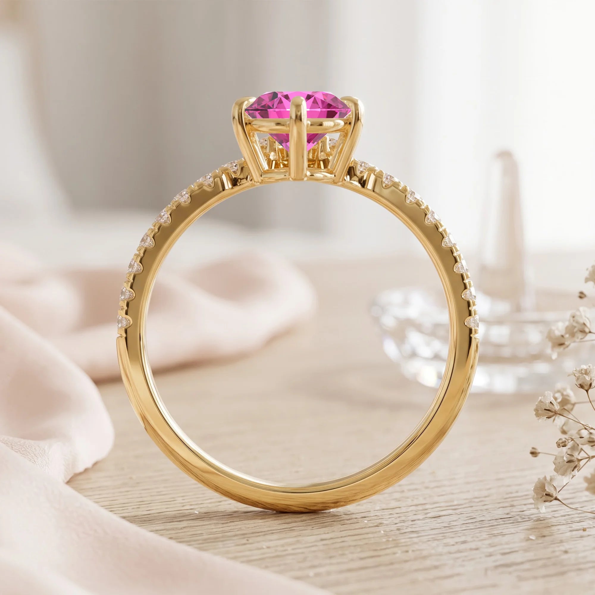 14K Yellow Gold
