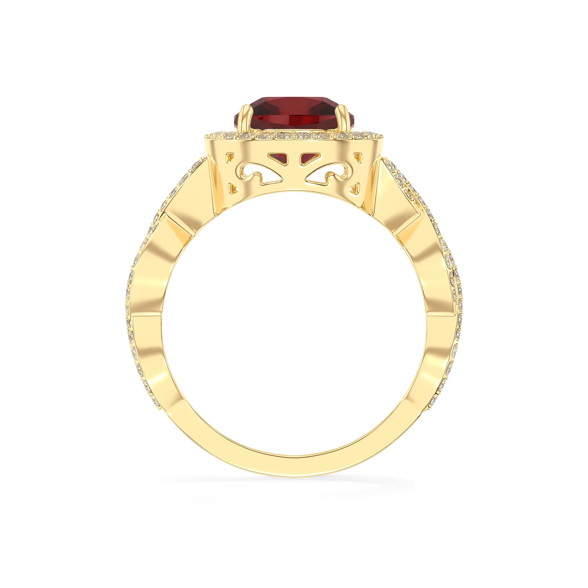 14K Yellow Gold