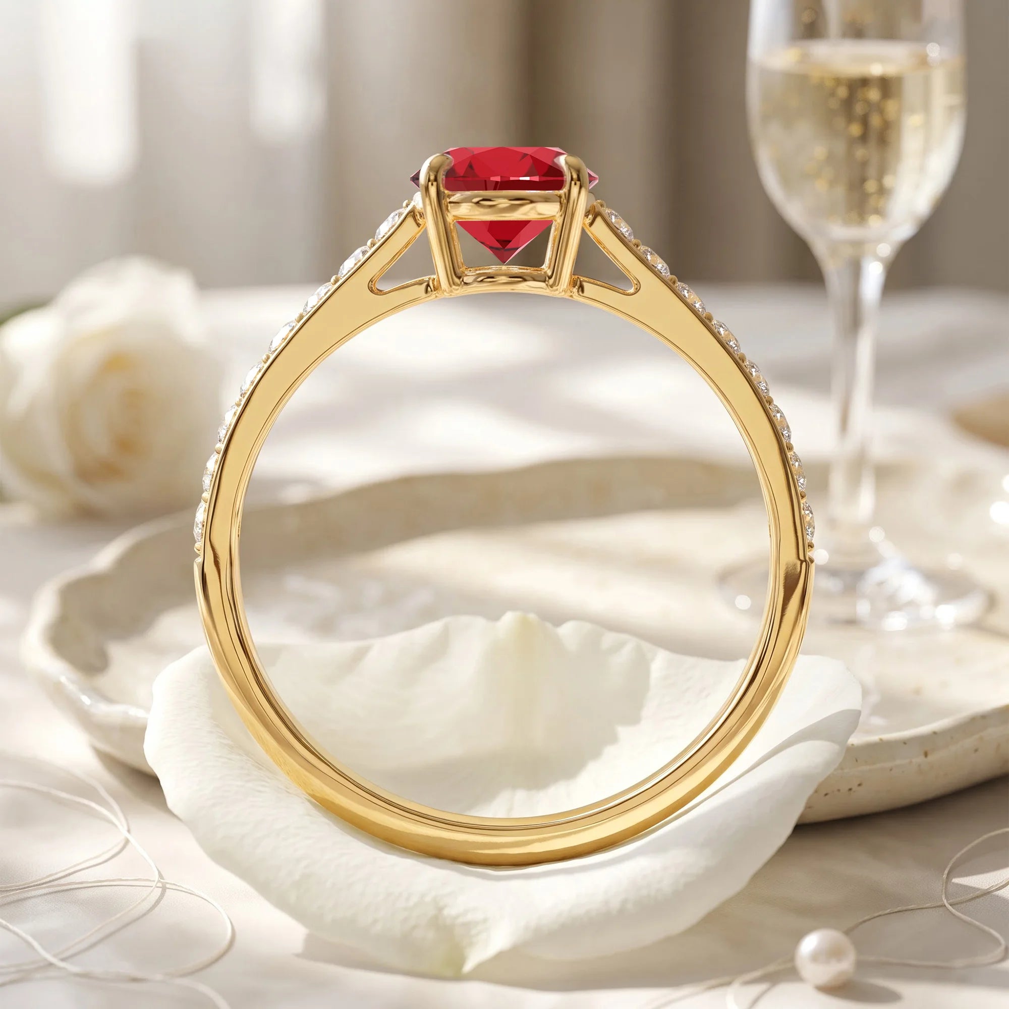 14K Yellow Gold