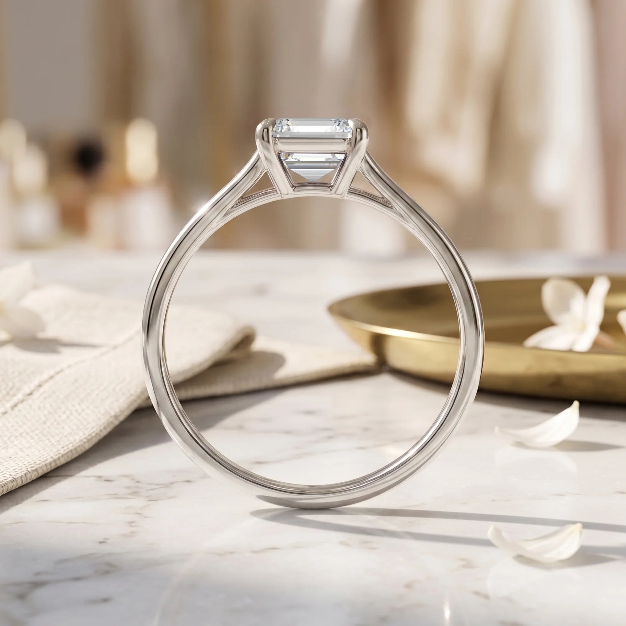 14K White Gold