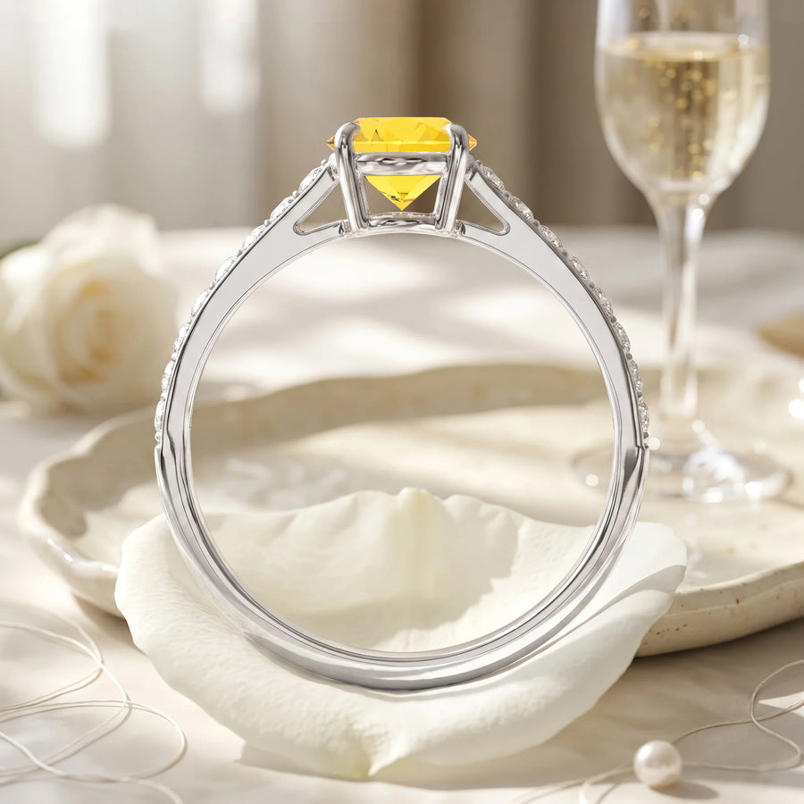 14K White Gold