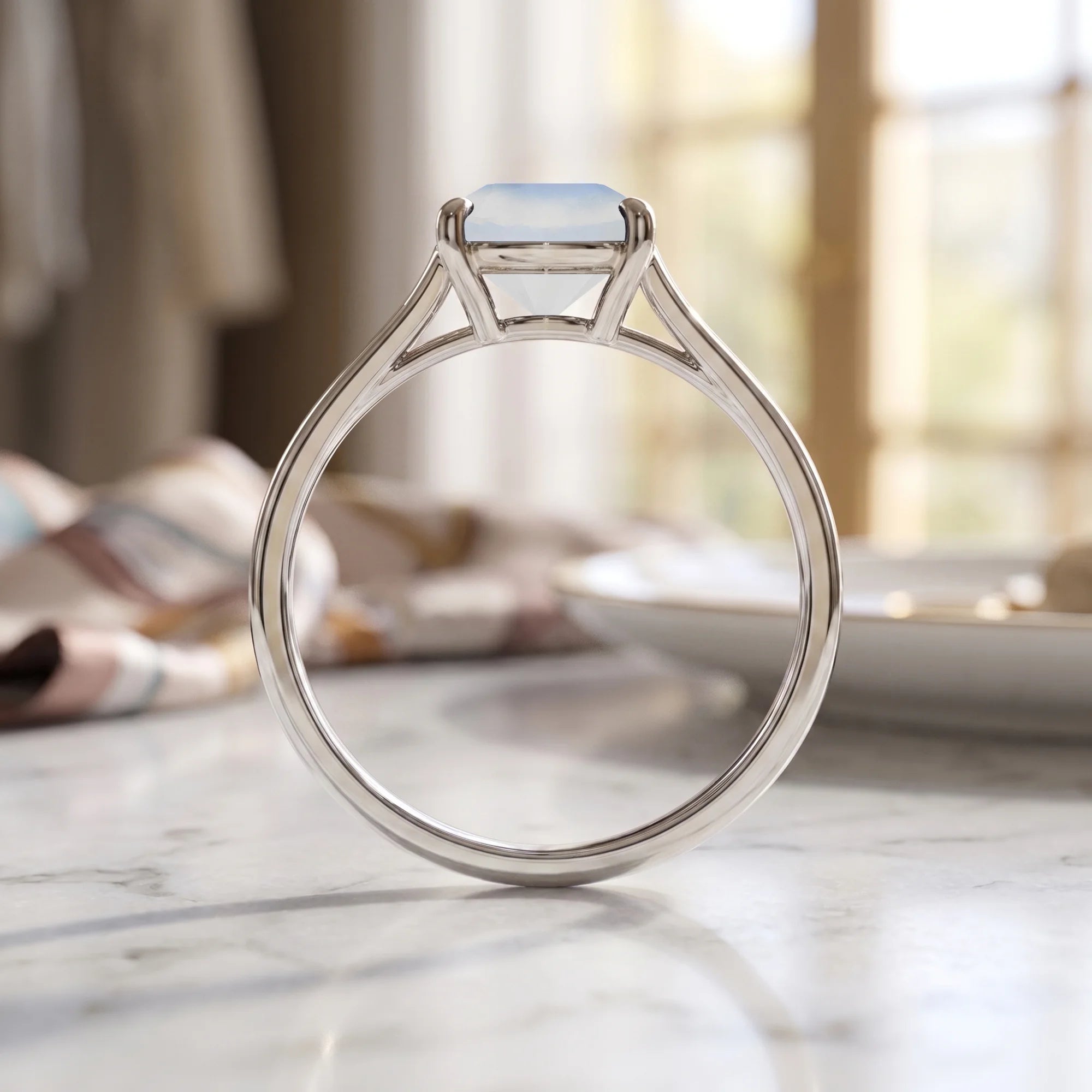 14K White Gold
