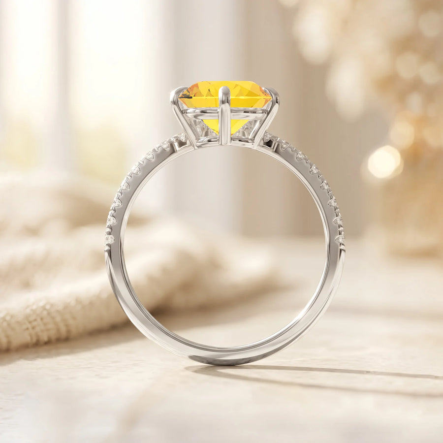 14K White Gold