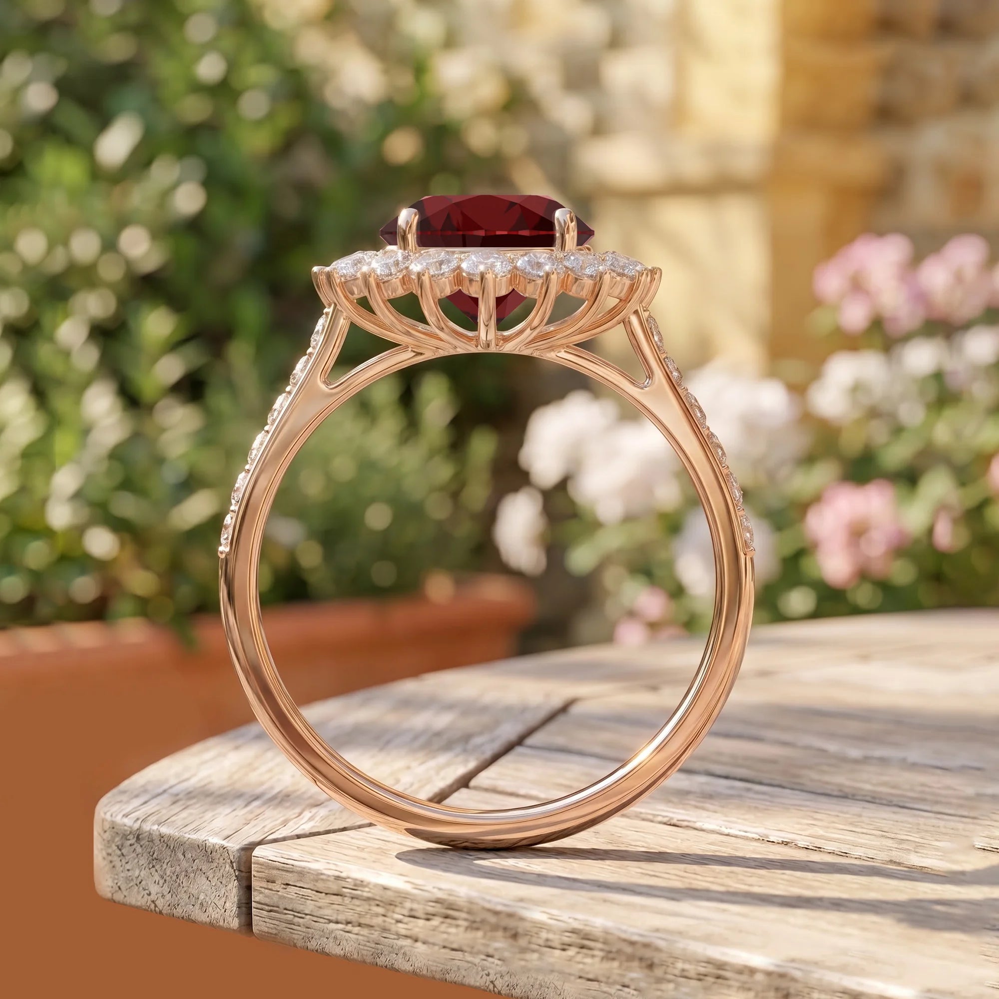14K Rose Gold
