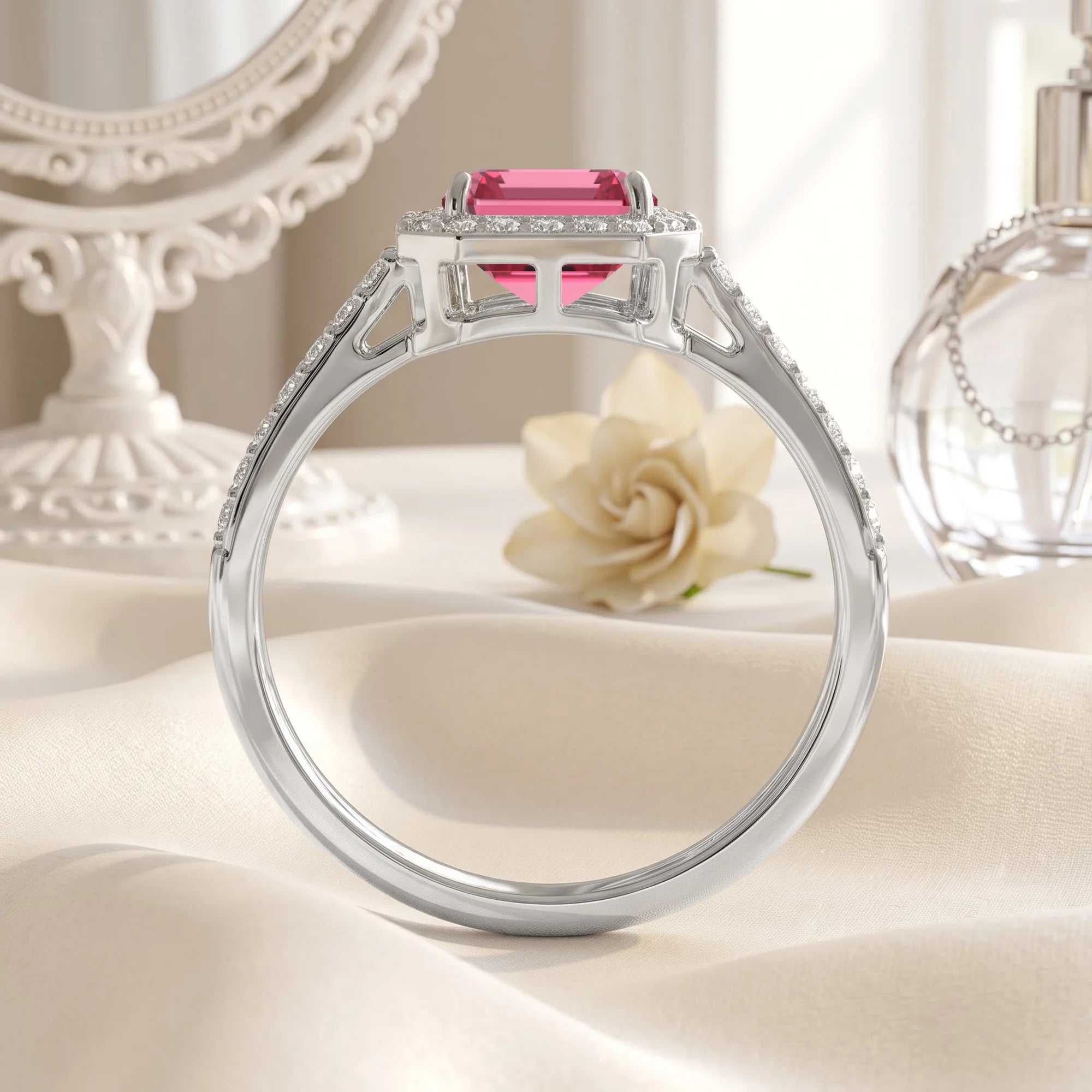 14K White Gold