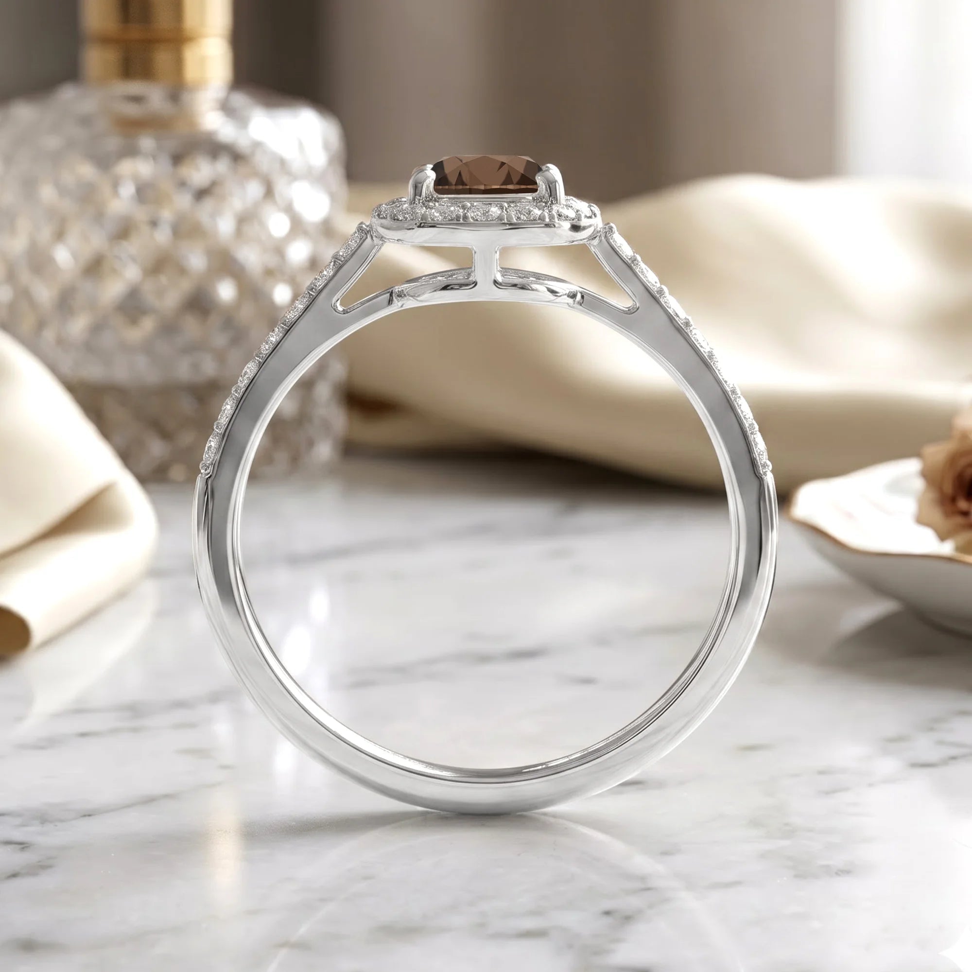14K White Gold