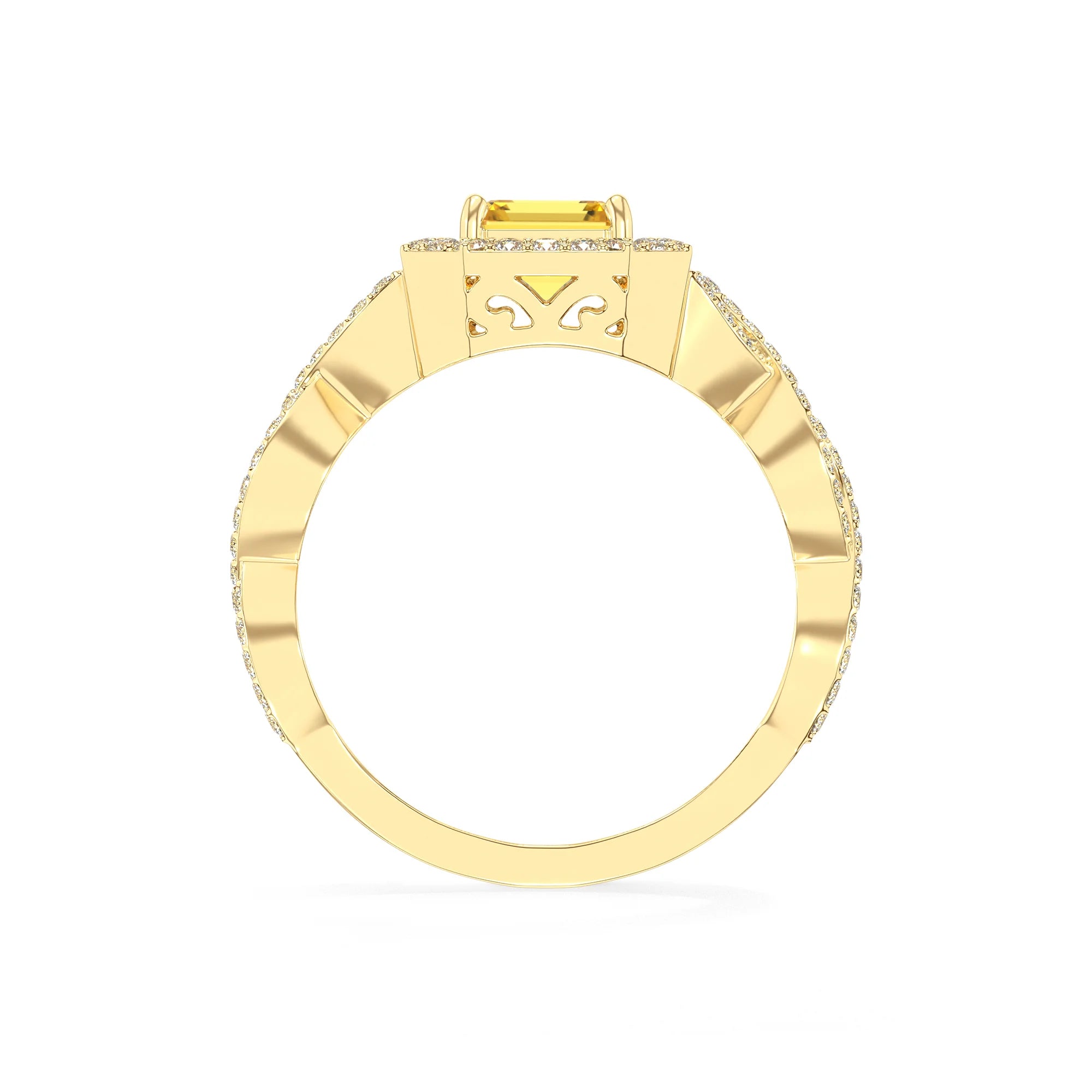 14K Yellow Gold