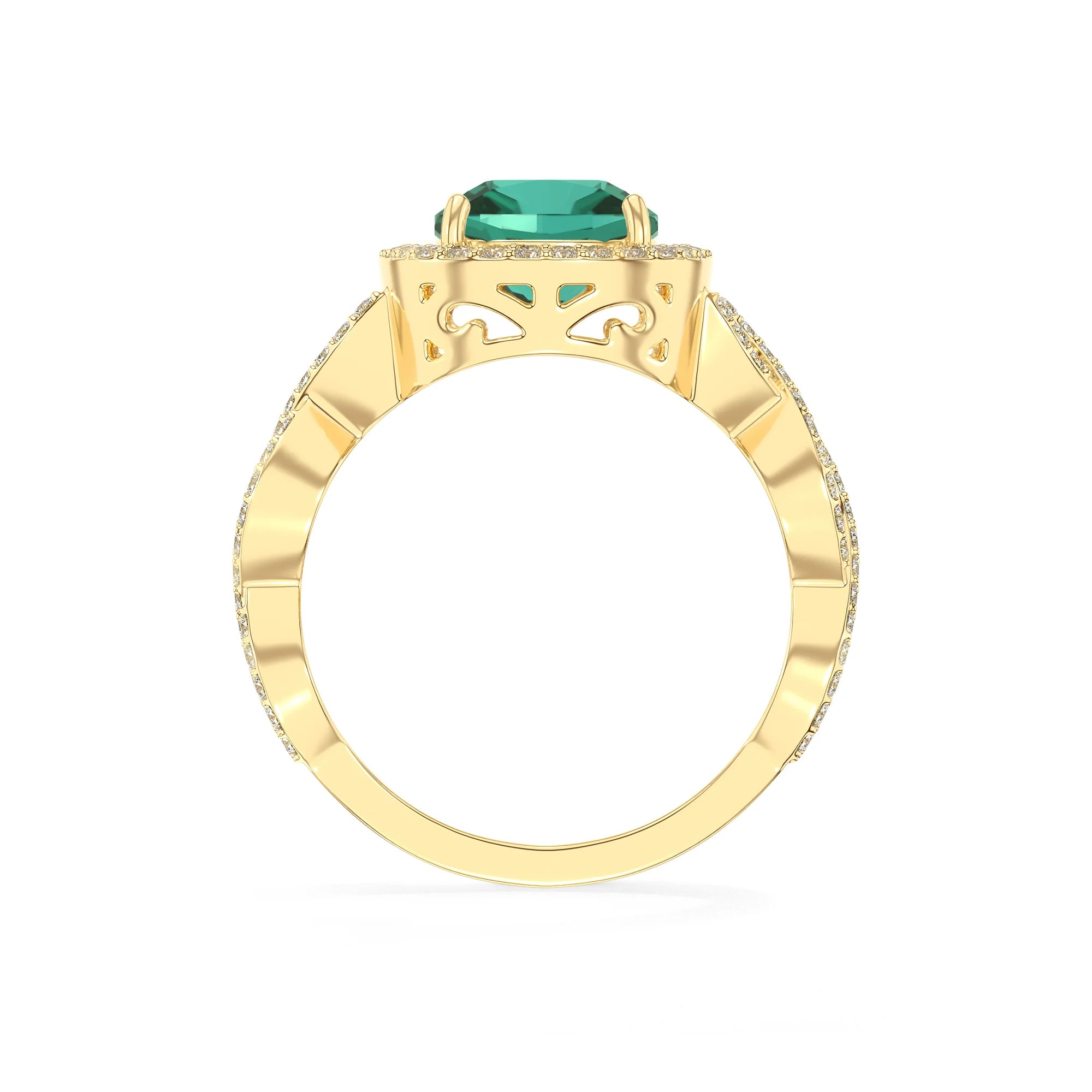14K Yellow Gold