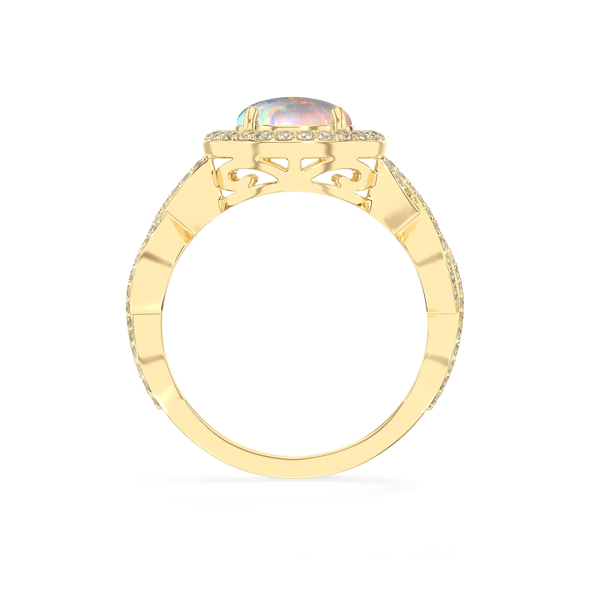 14K Yellow Gold