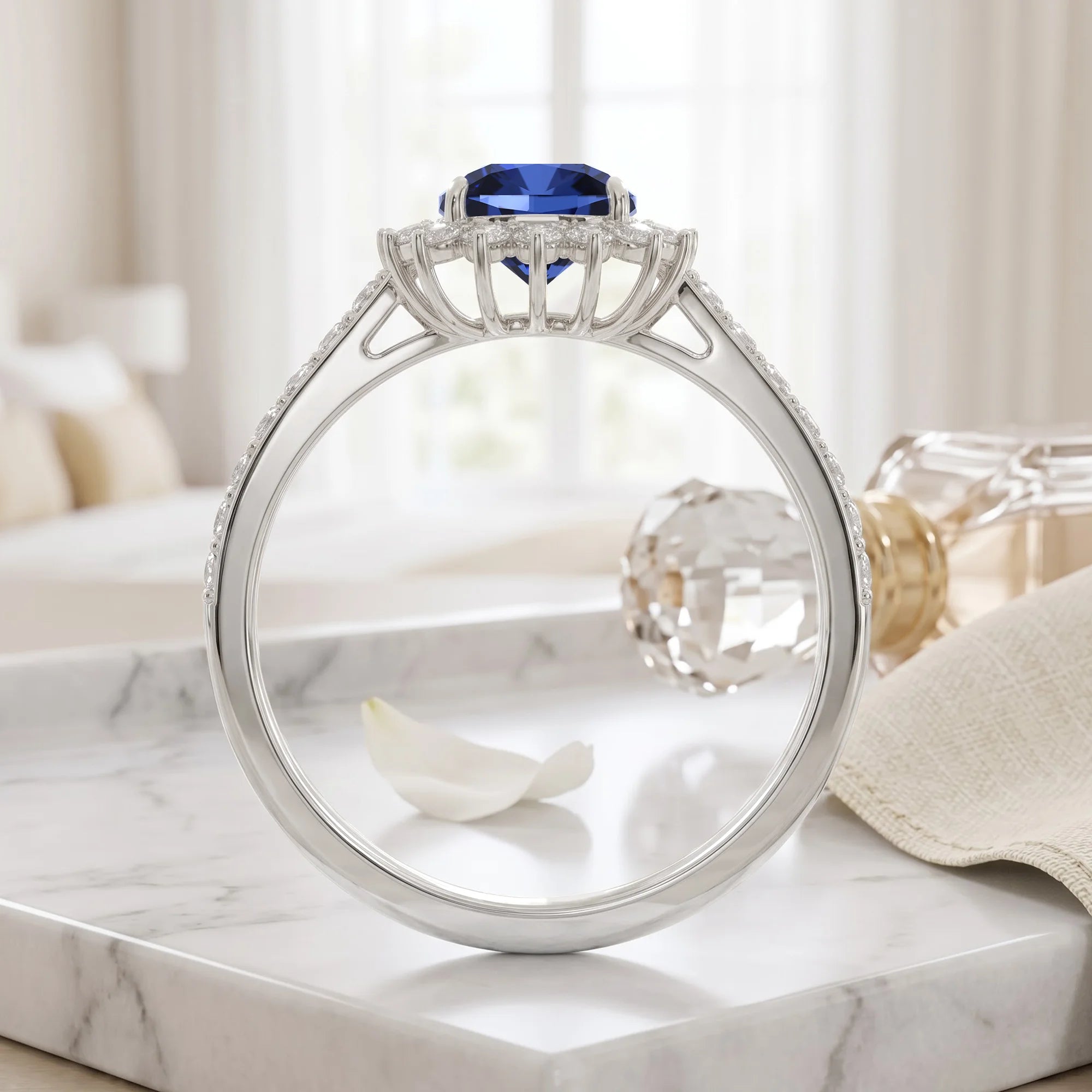 14K White Gold