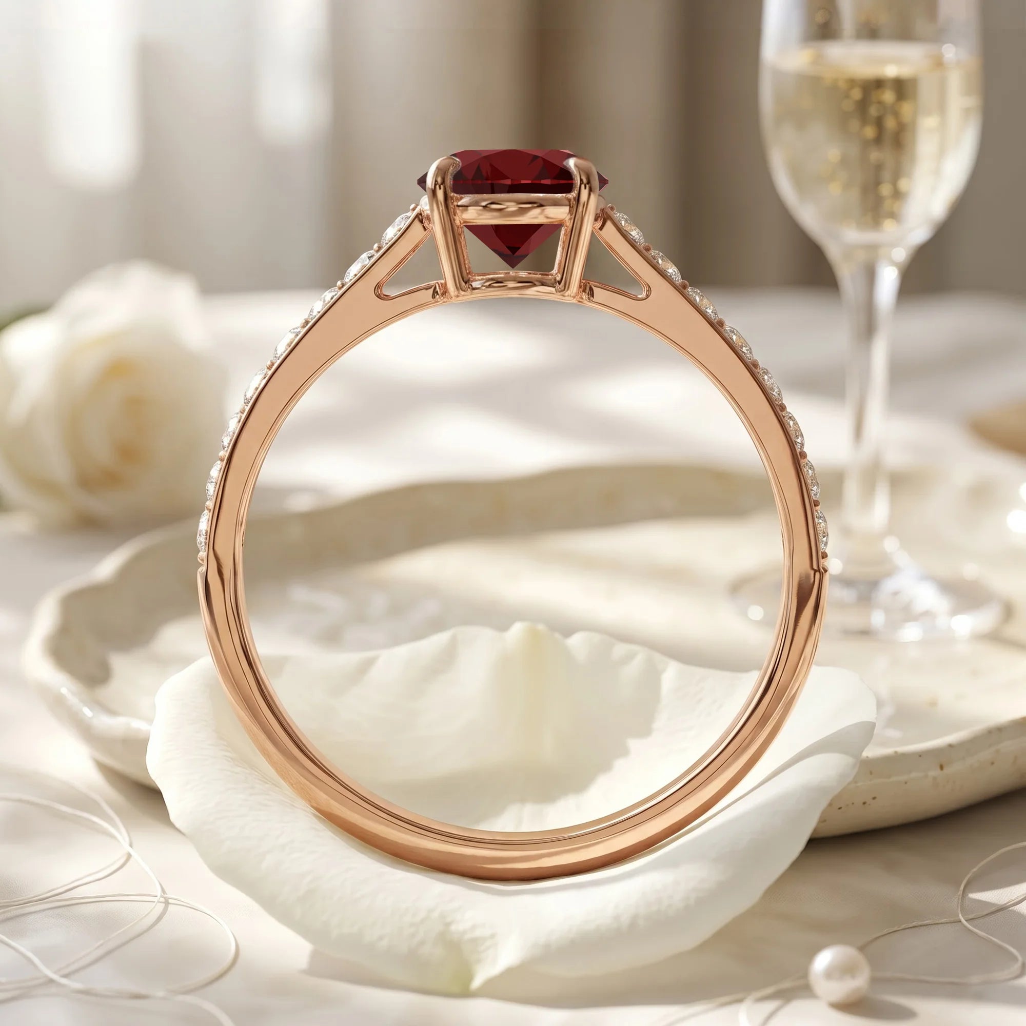 14K Rose Gold
