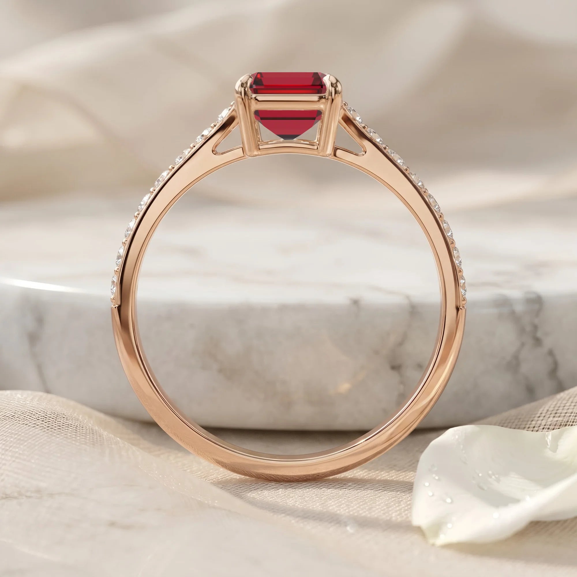 14K Rose Gold