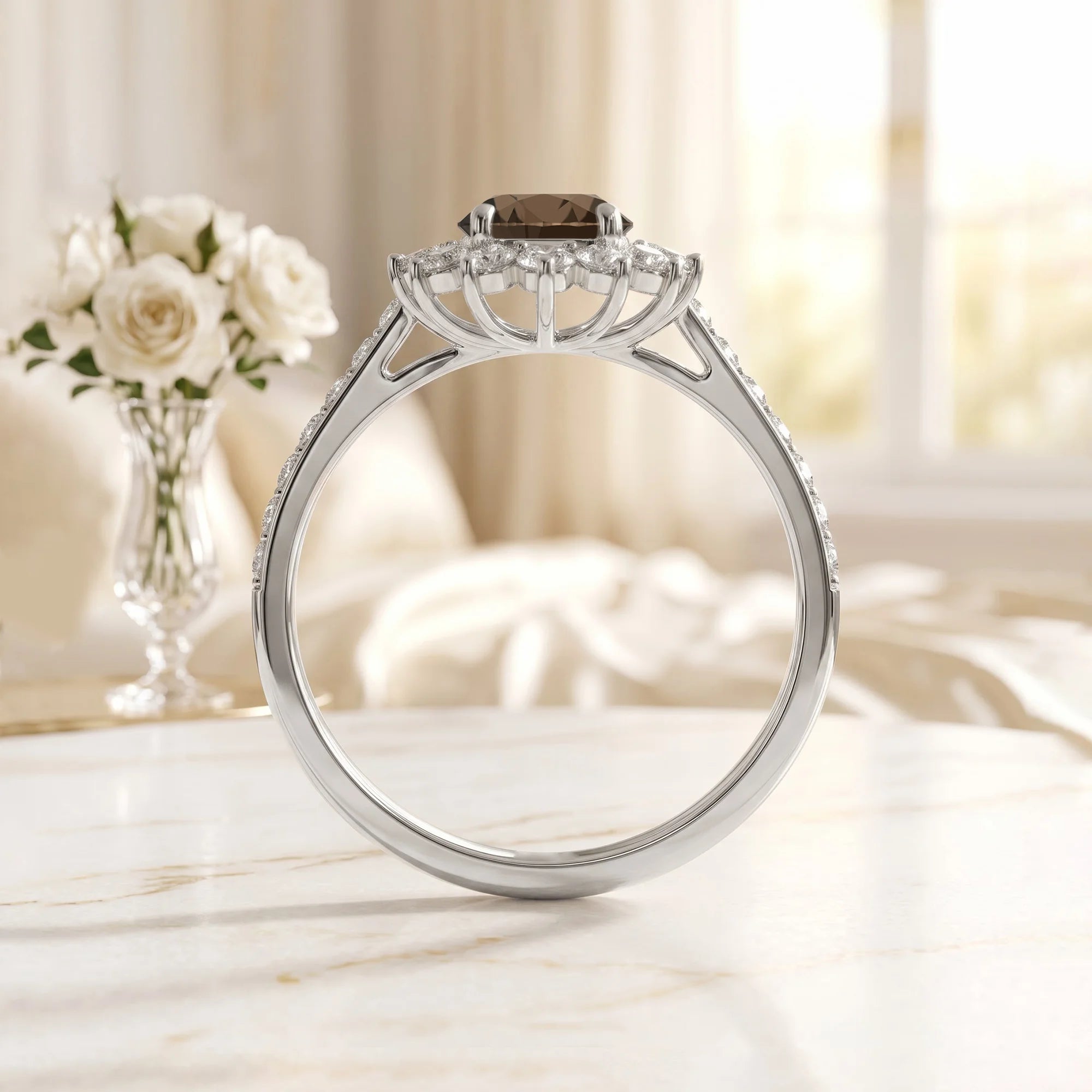 14K White Gold