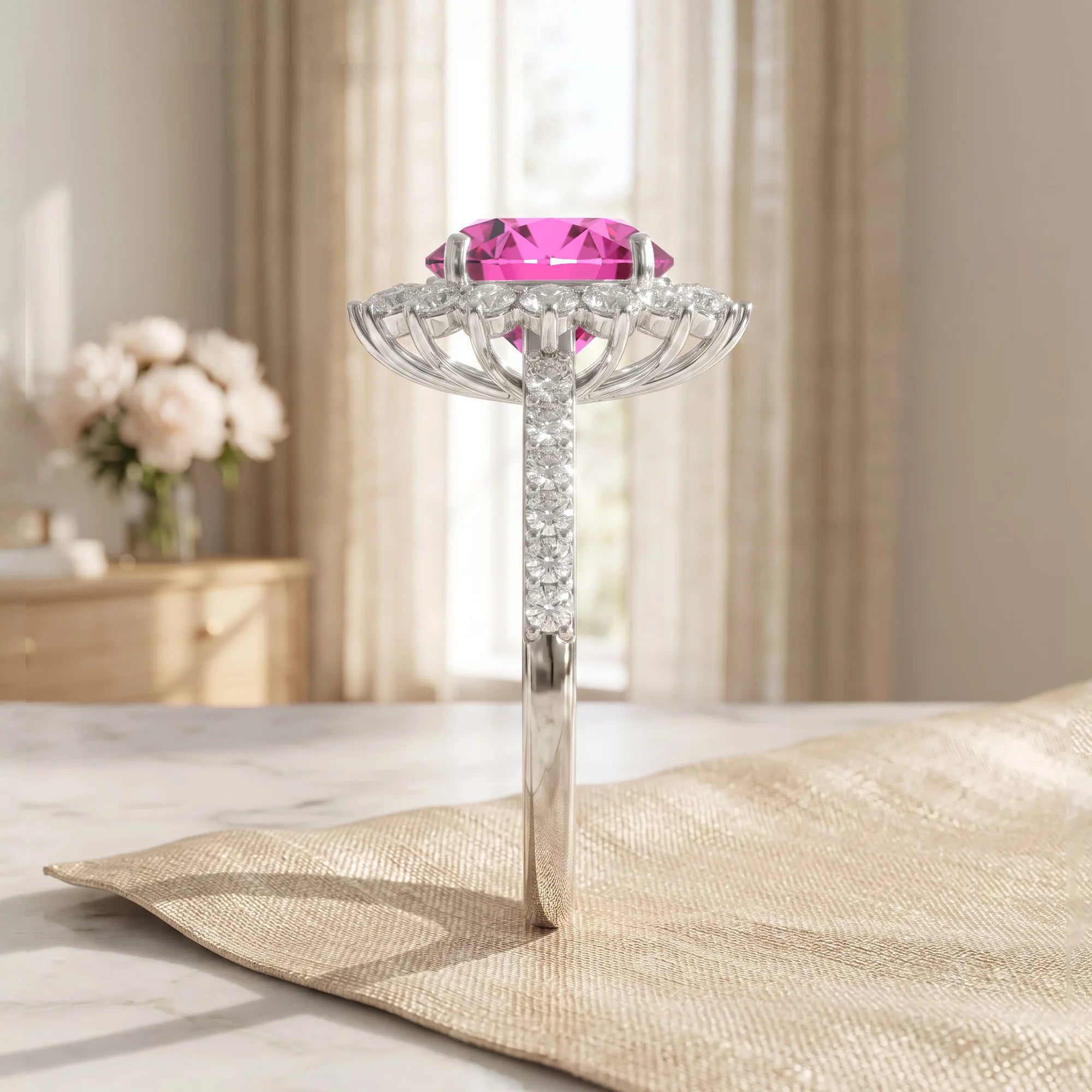 14K White Gold