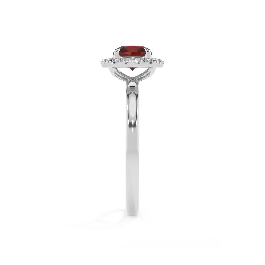 14K White Gold
