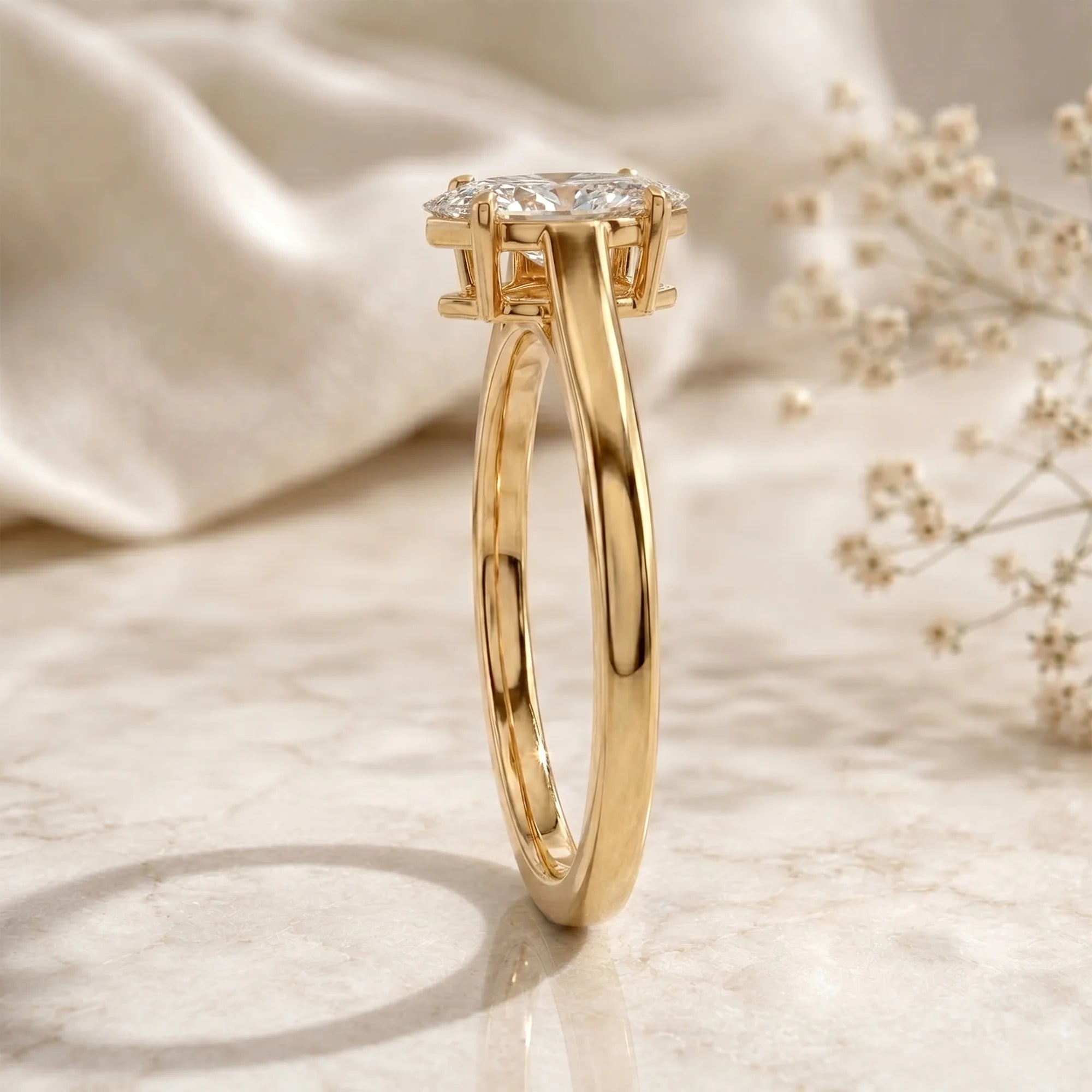 14K Yellow Gold