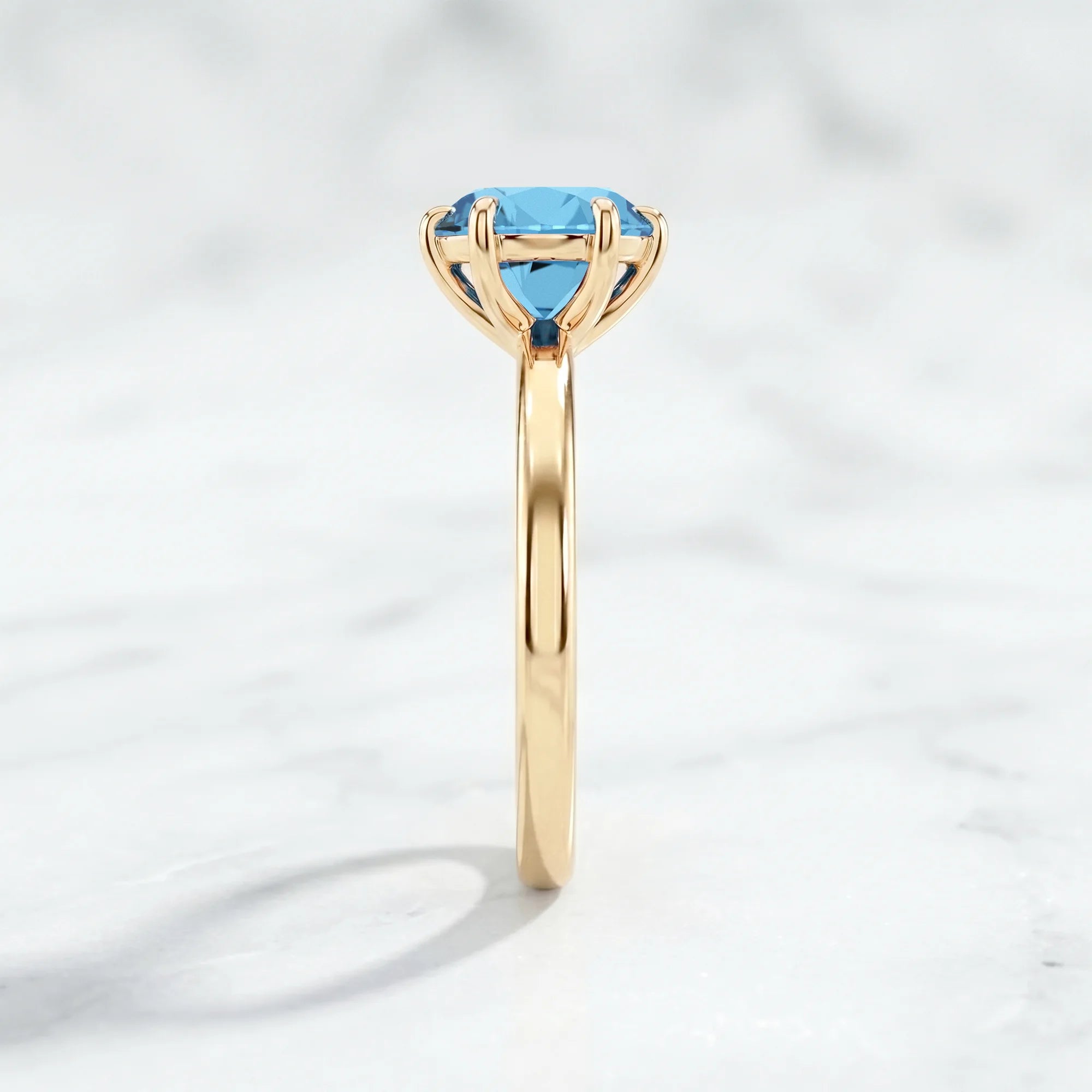 14K Yellow Gold