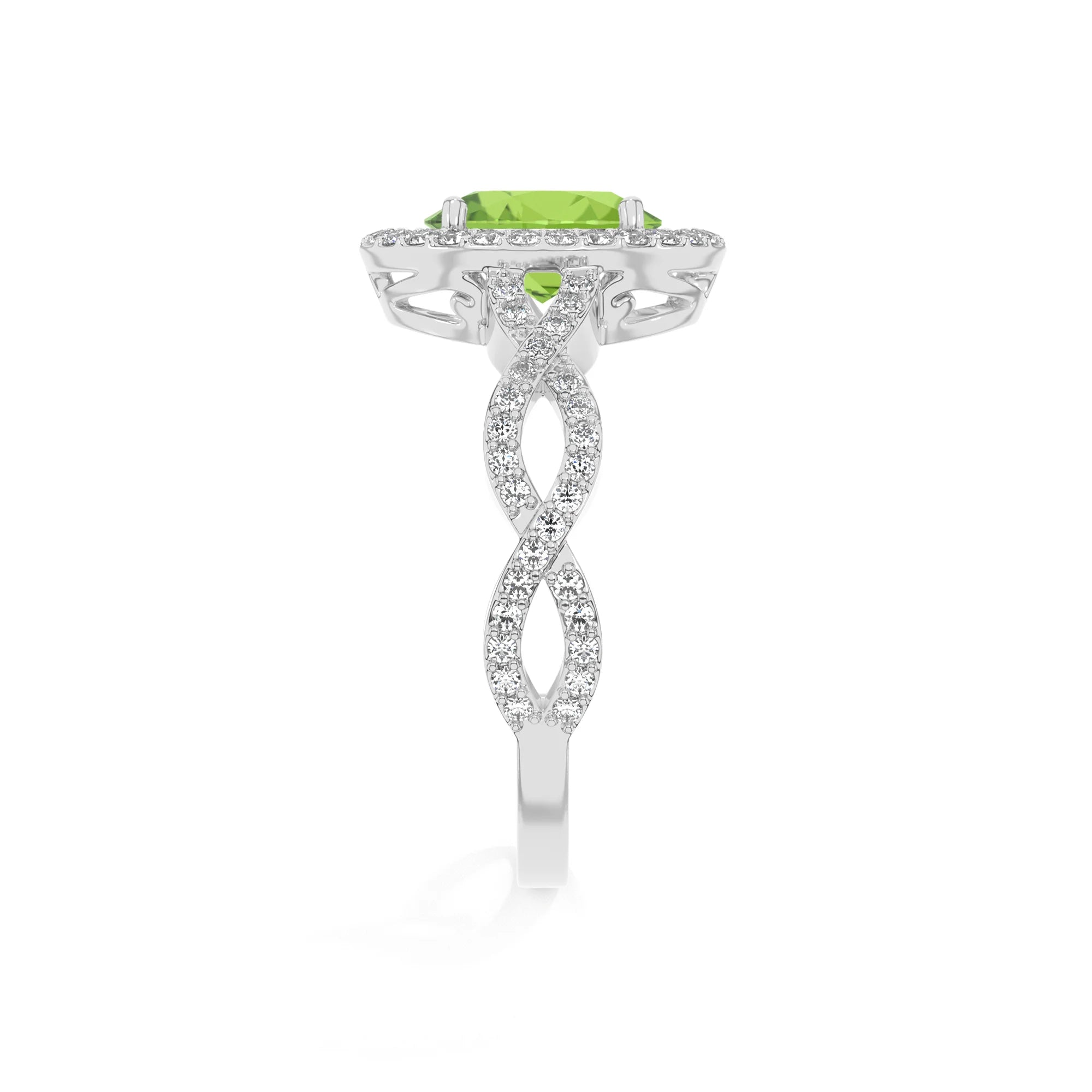 14K White Gold
