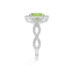 14K White Gold