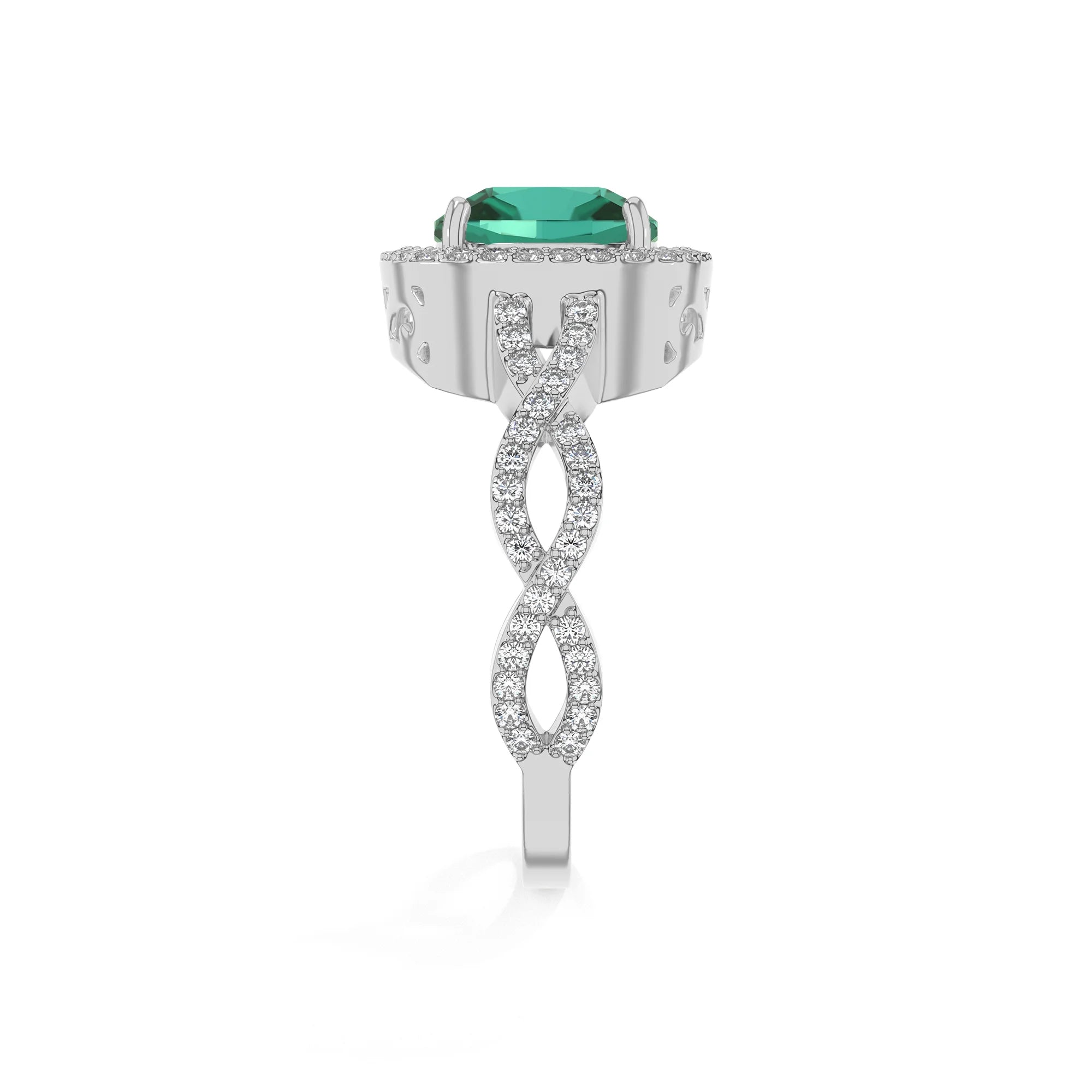 14K White Gold