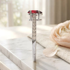 14K White Gold