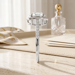 14K White Gold