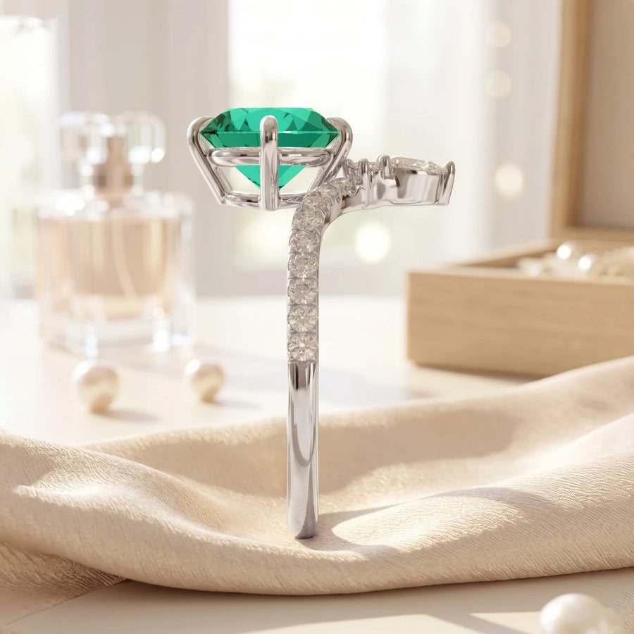14K White Gold