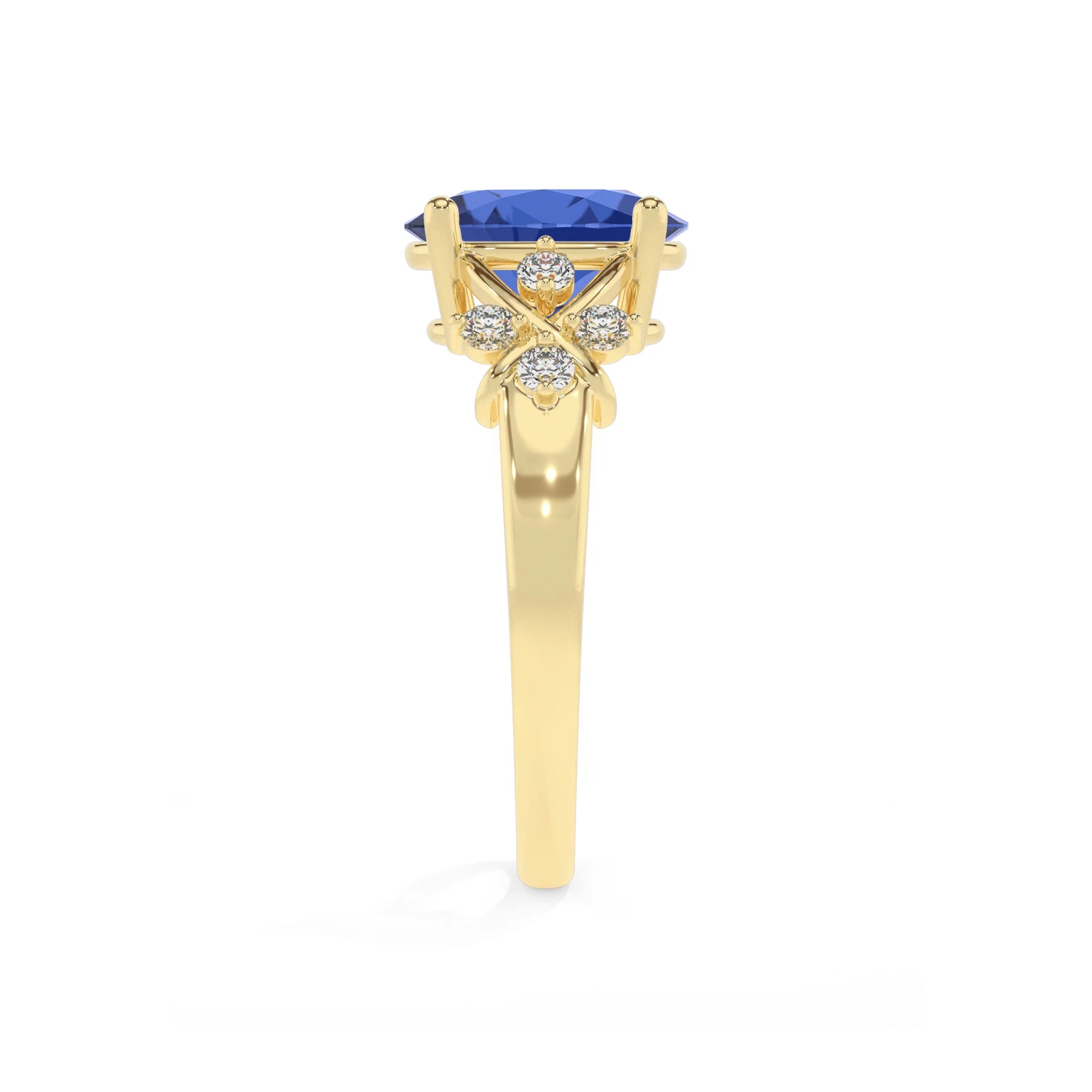 14K Yellow Gold