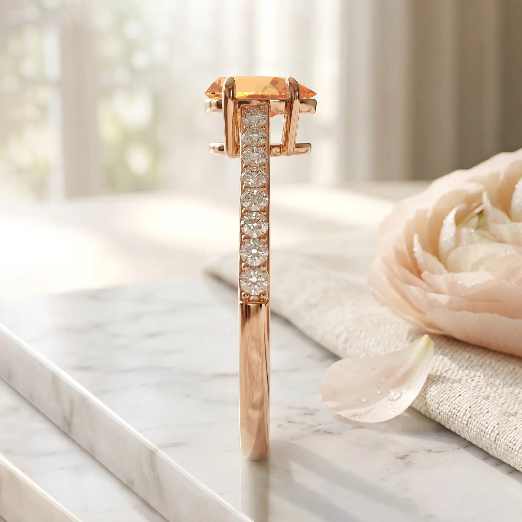 14K Rose Gold