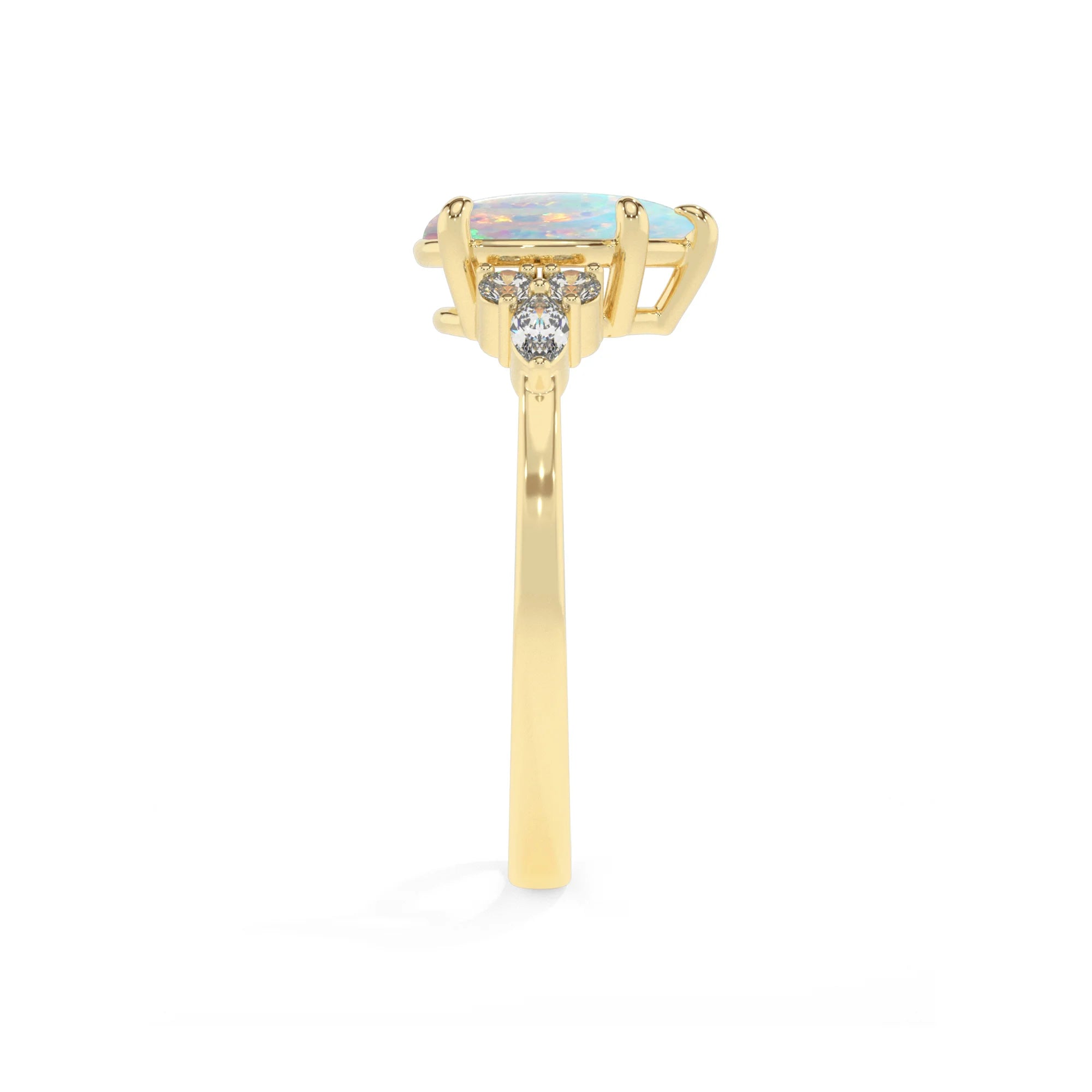 14K Yellow Gold