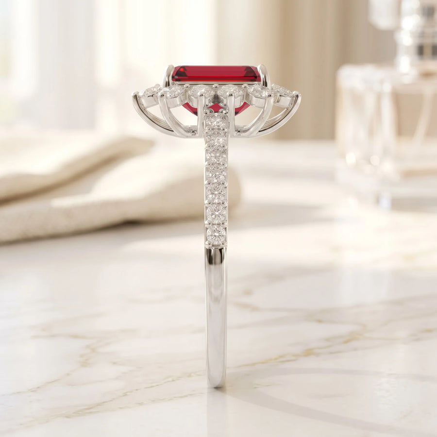 14K White Gold