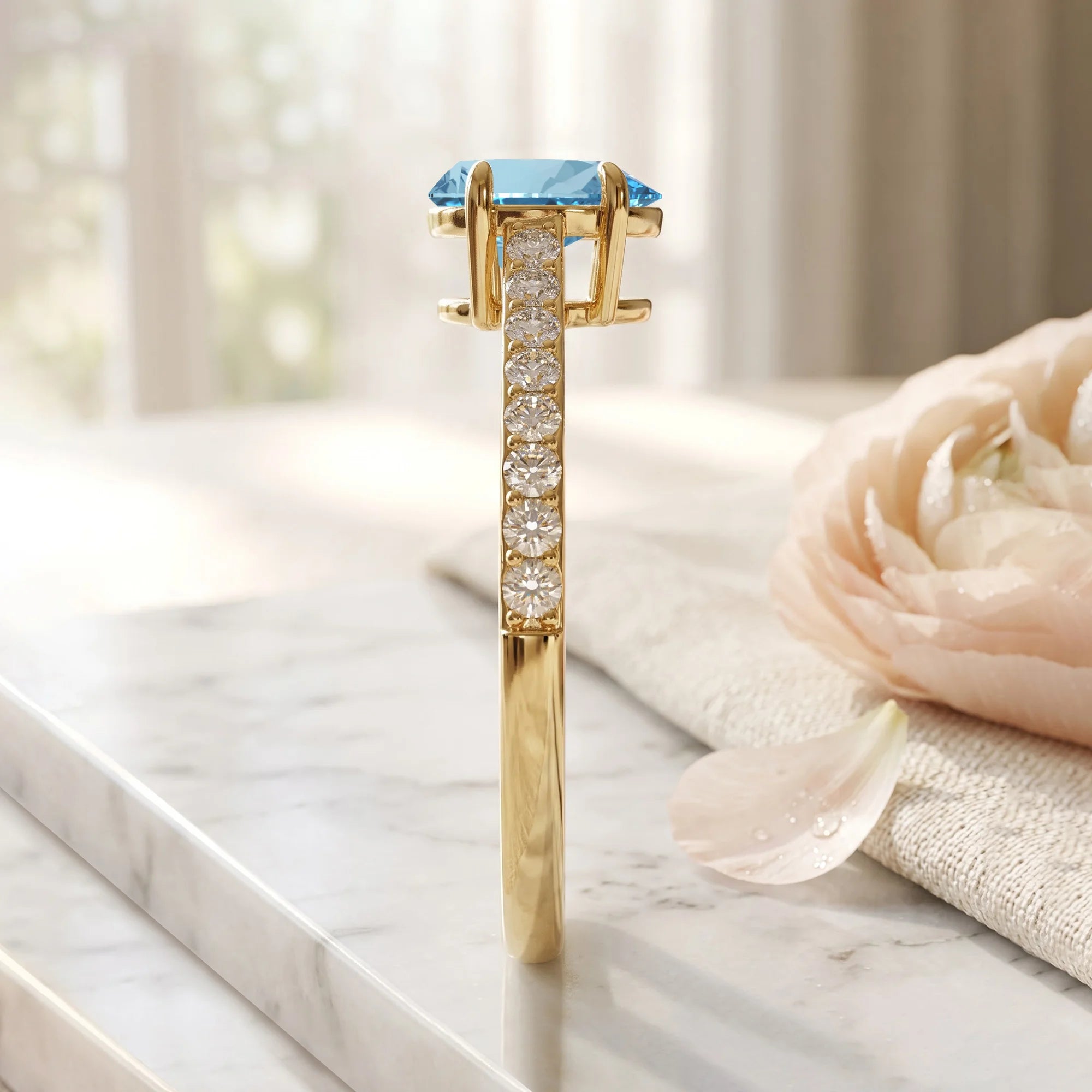 14K Yellow Gold
