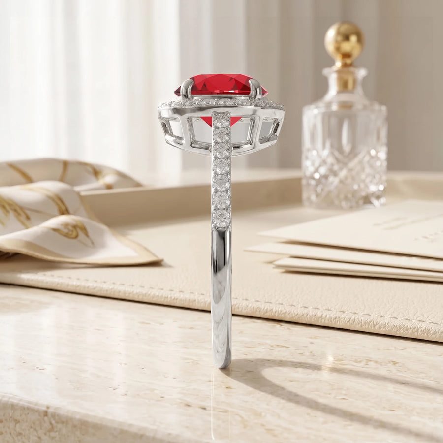 14K White Gold