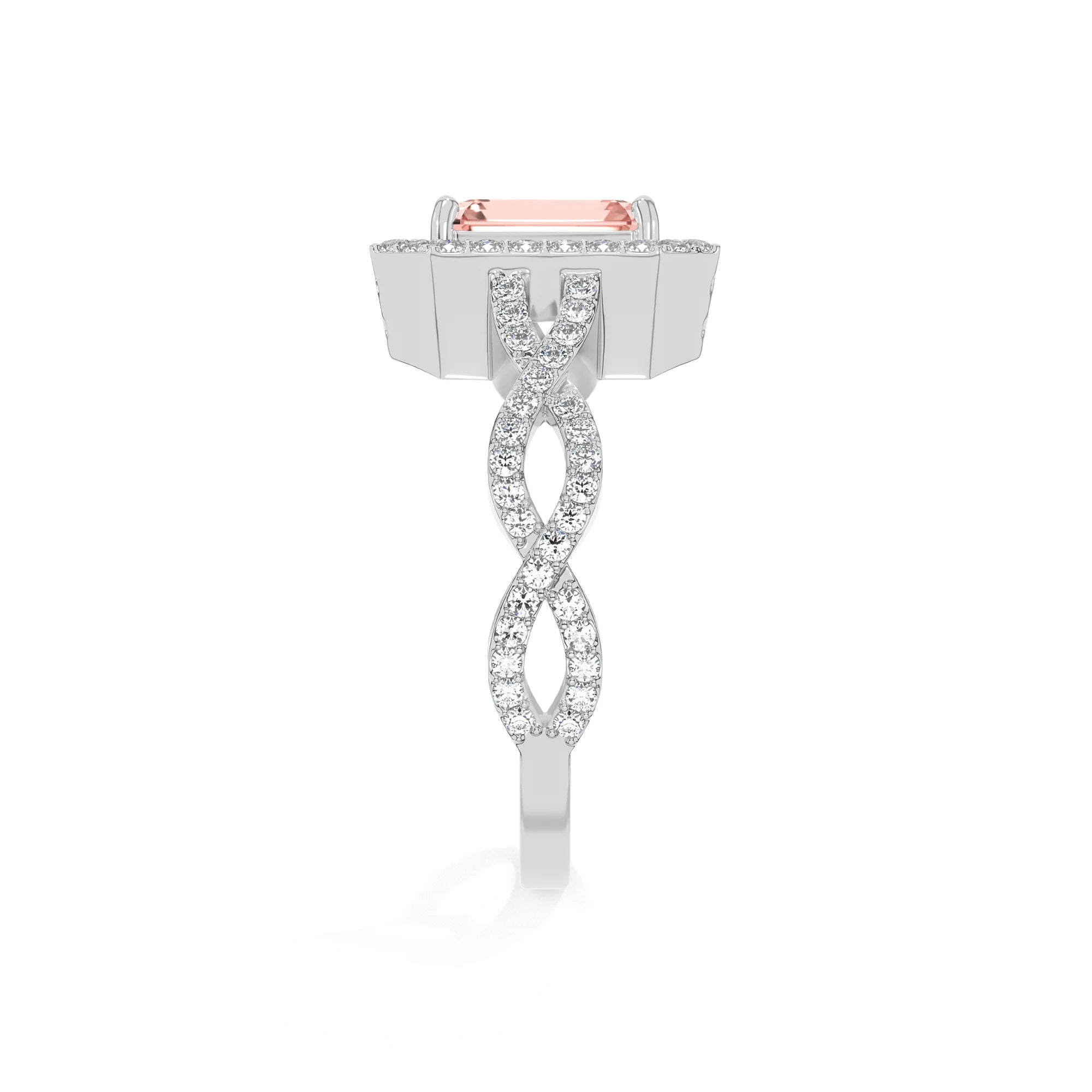 14K White Gold