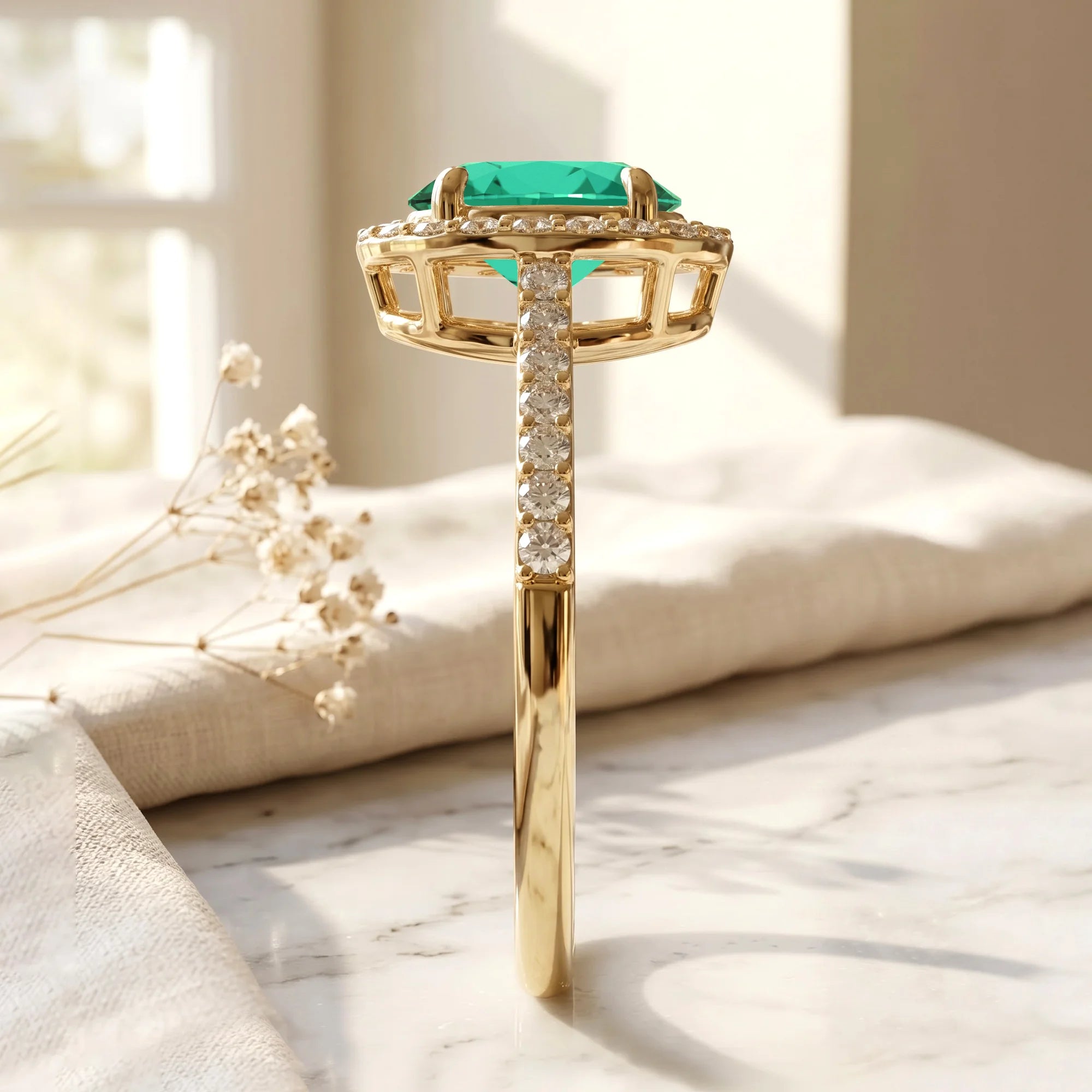 14K Yellow Gold