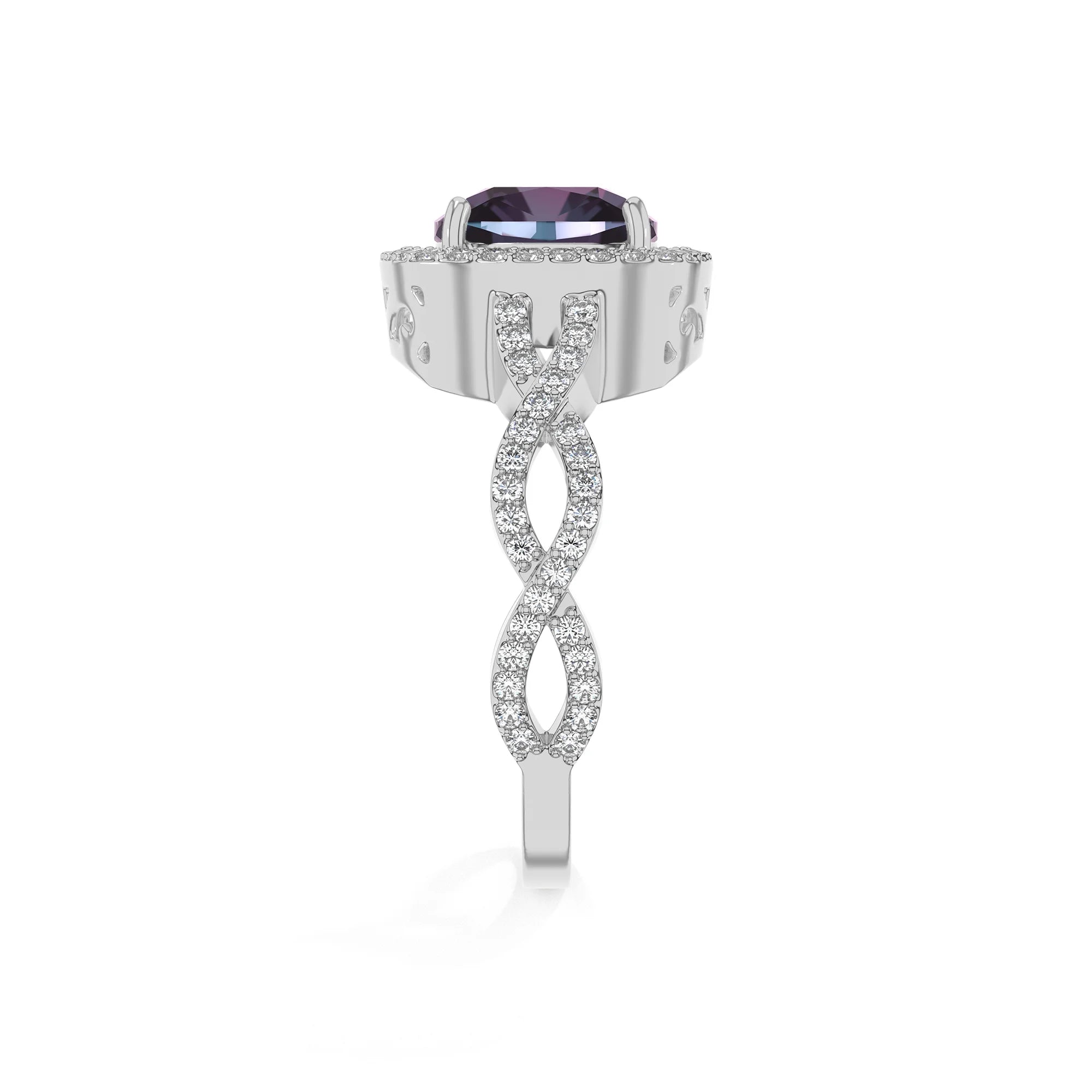 14K White Gold