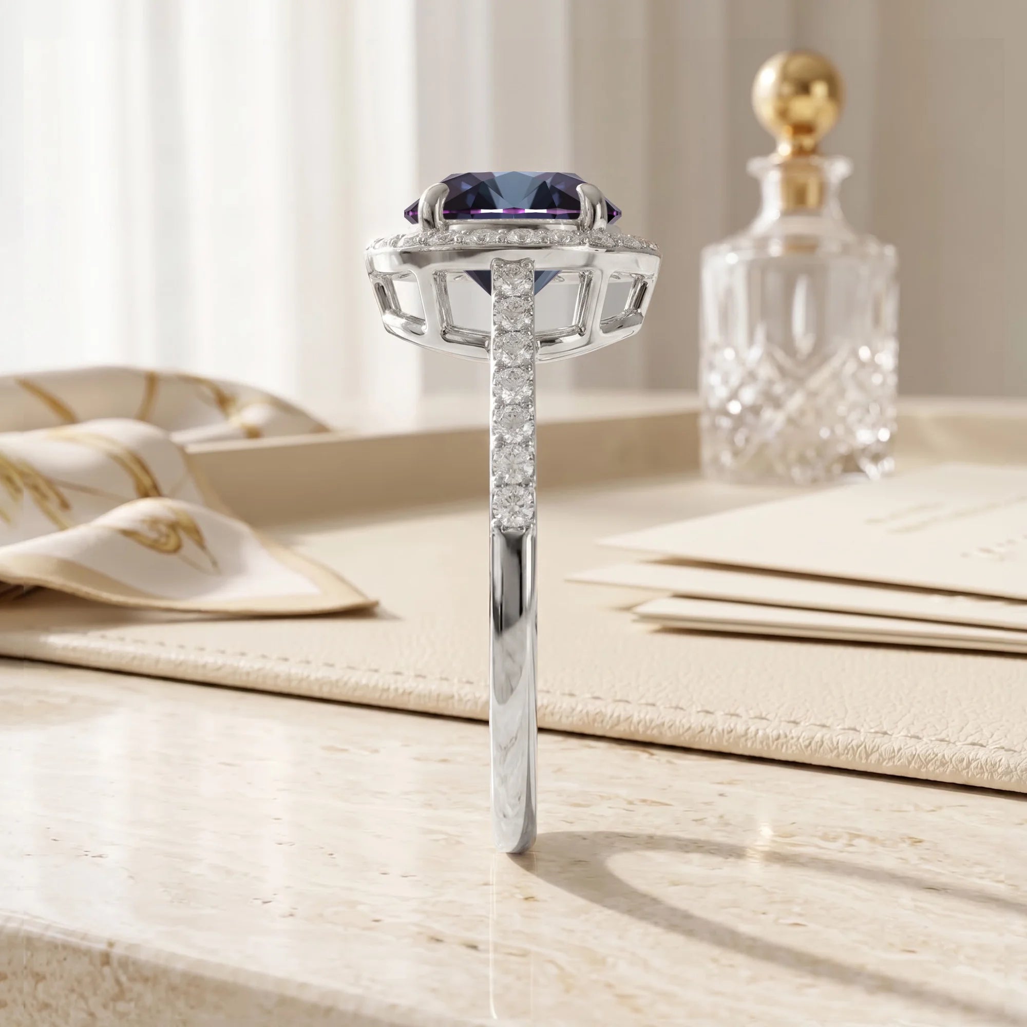 14K White Gold