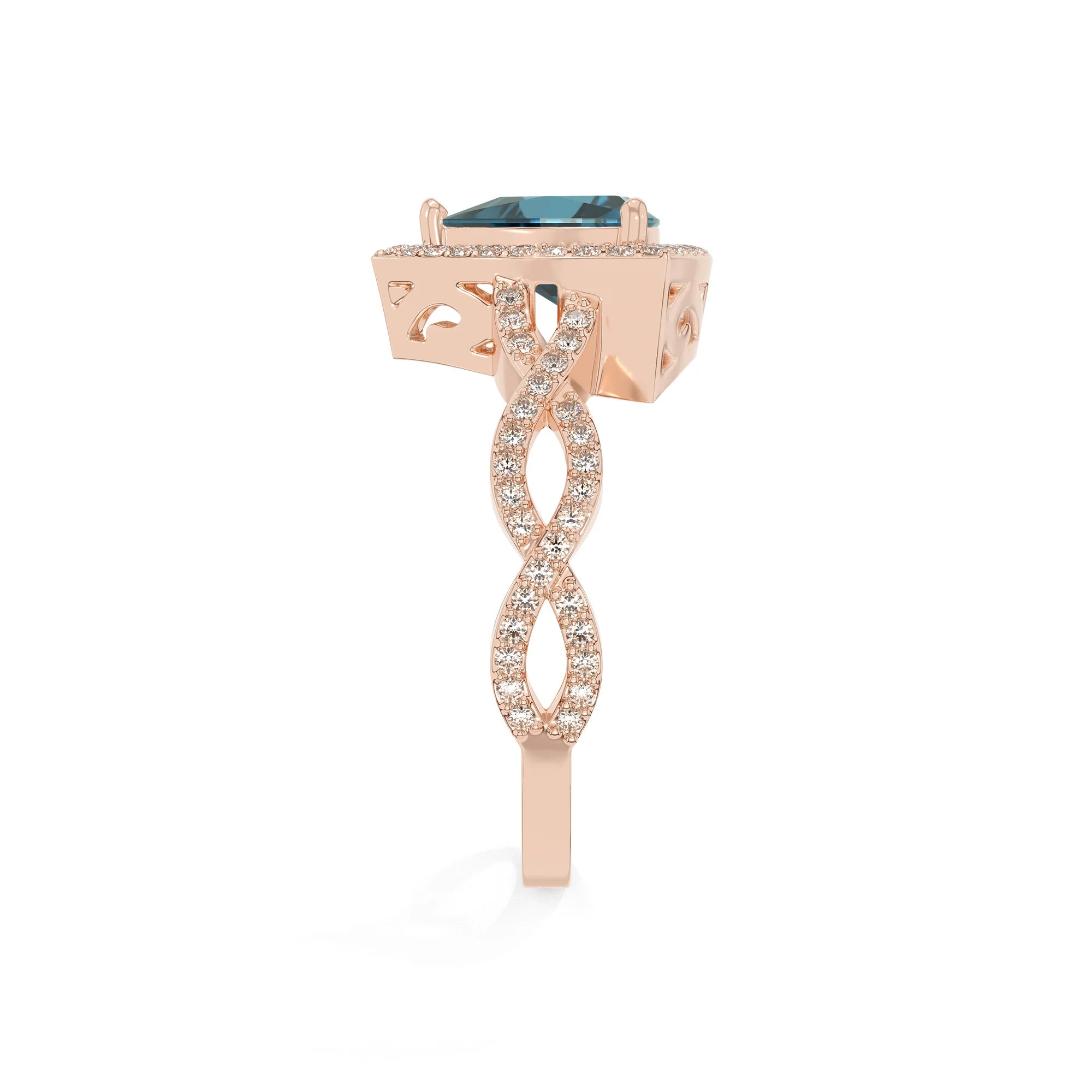 14K Rose Gold