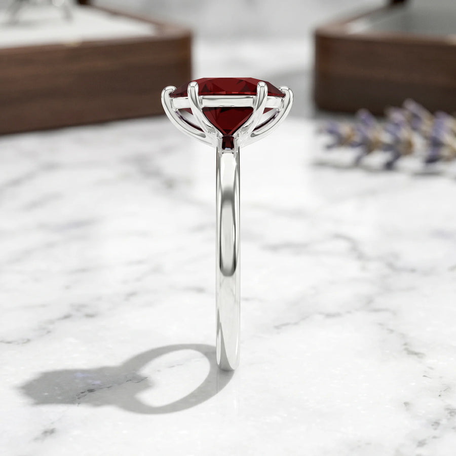 14K White Gold