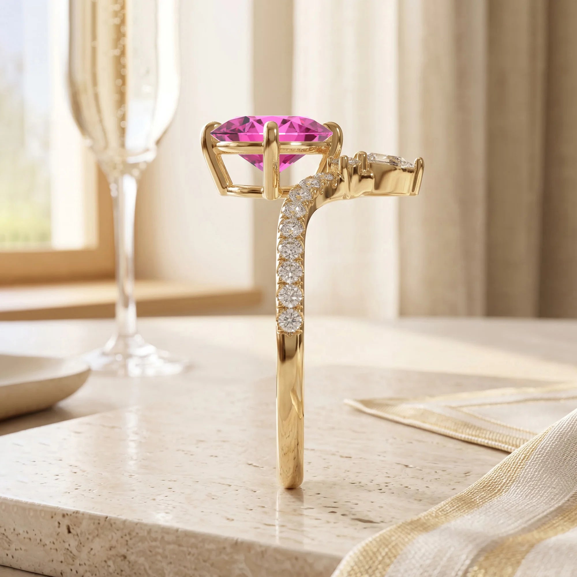 14K Yellow Gold
