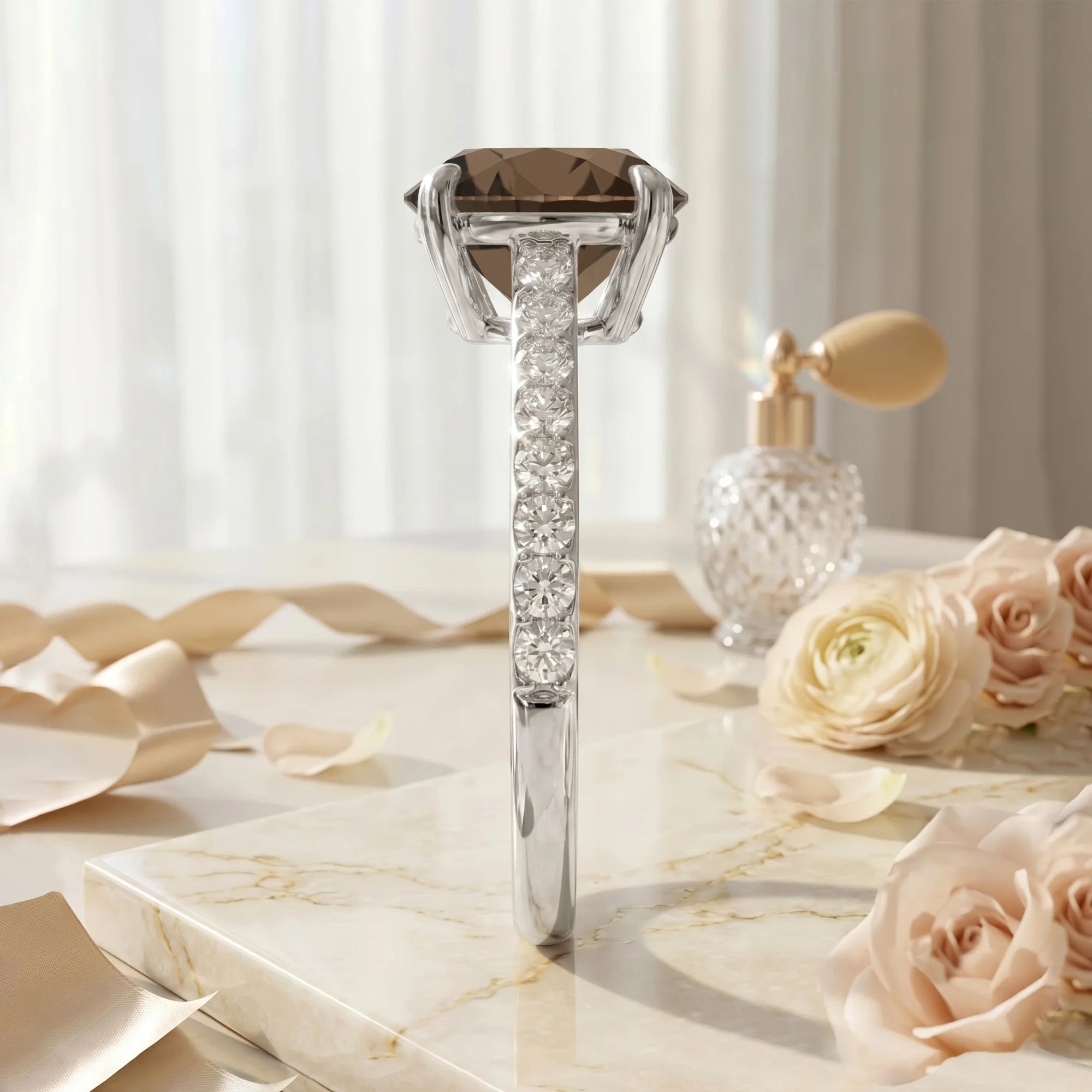14K White Gold