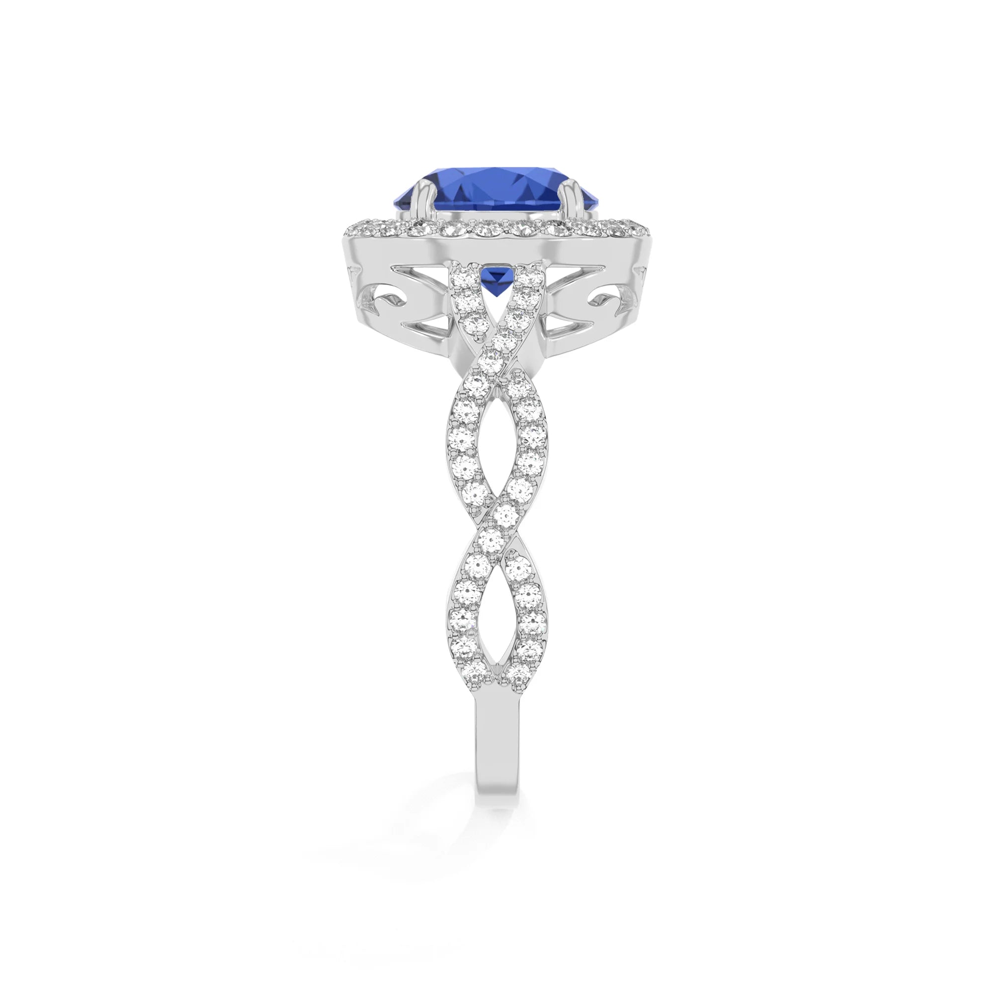 14K White Gold