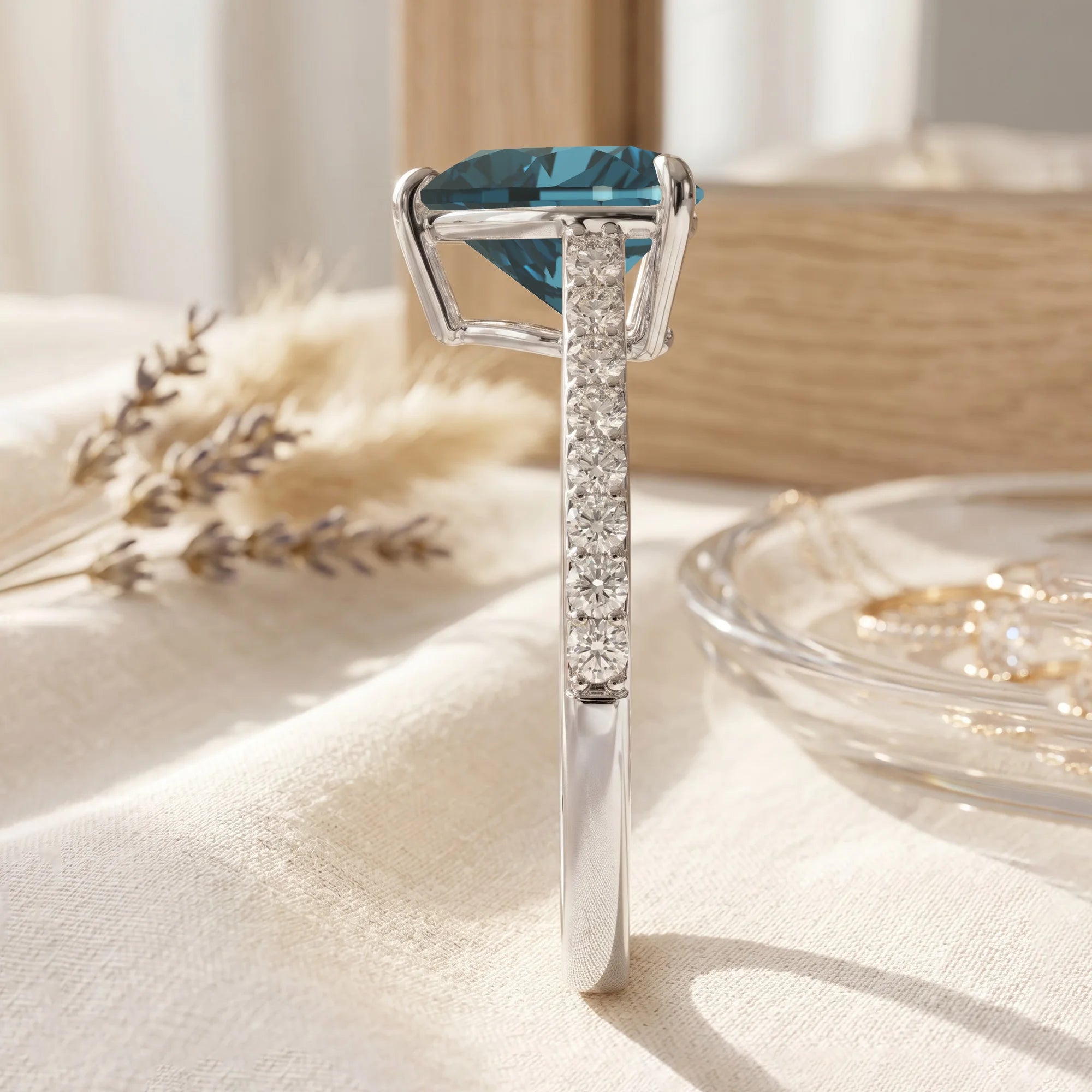 14K White Gold