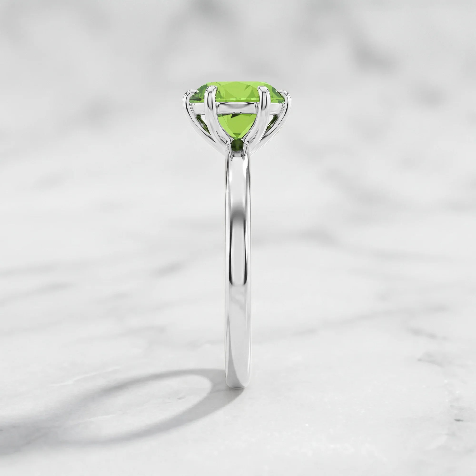 14K White Gold