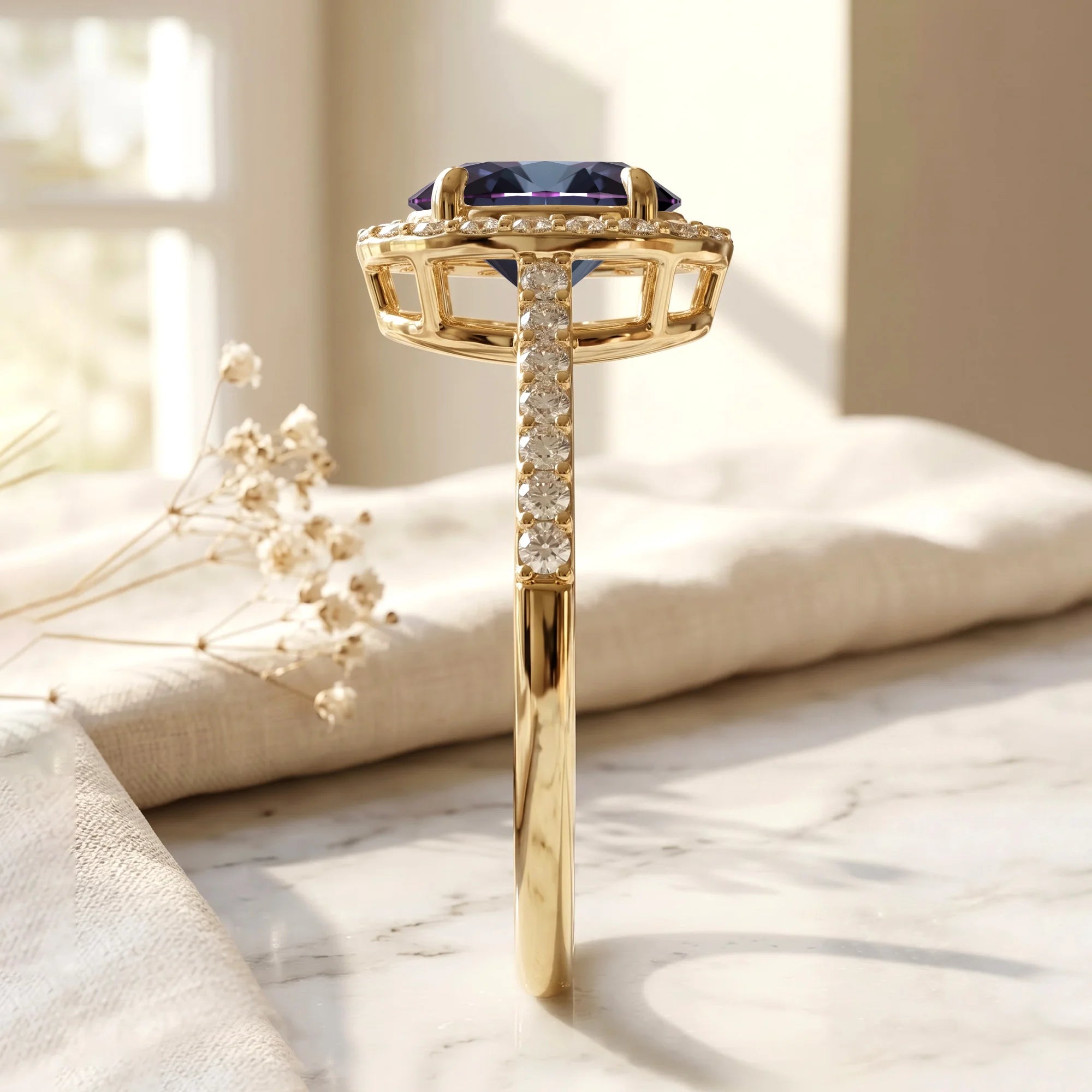 14K Yellow Gold