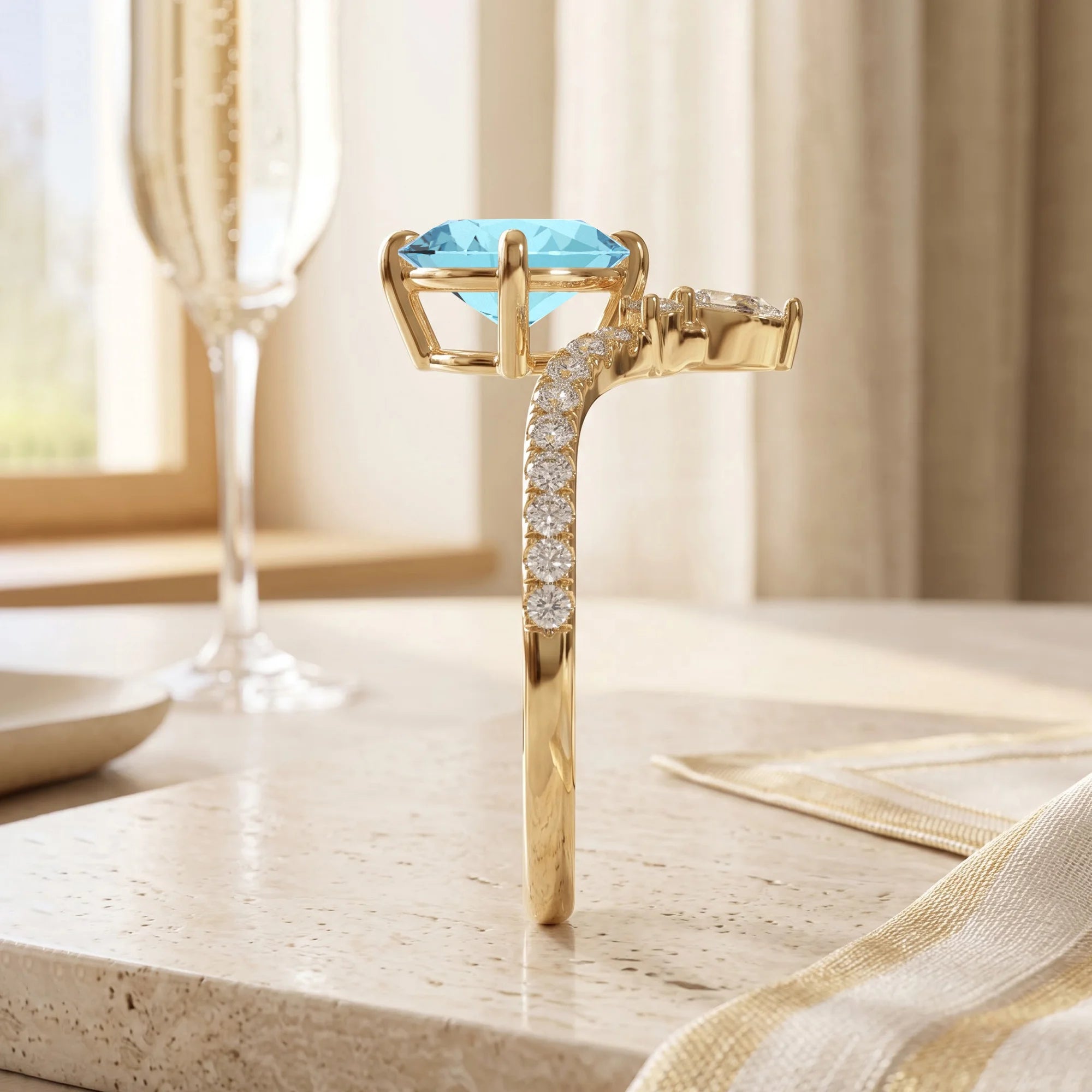 14K Yellow Gold