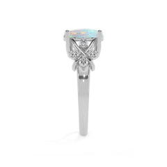 14K White Gold