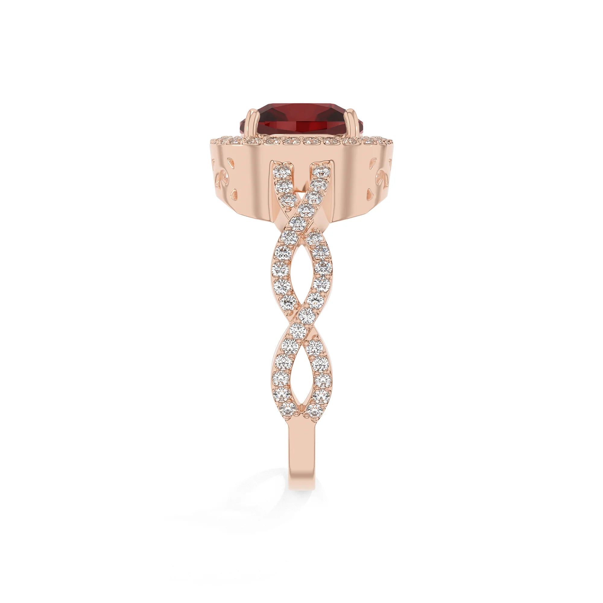 14K Rose Gold