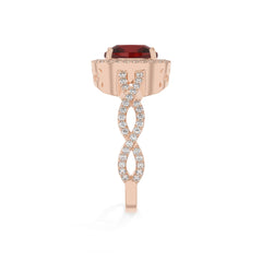 14K Rose Gold