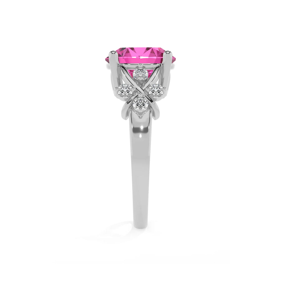 14K White Gold